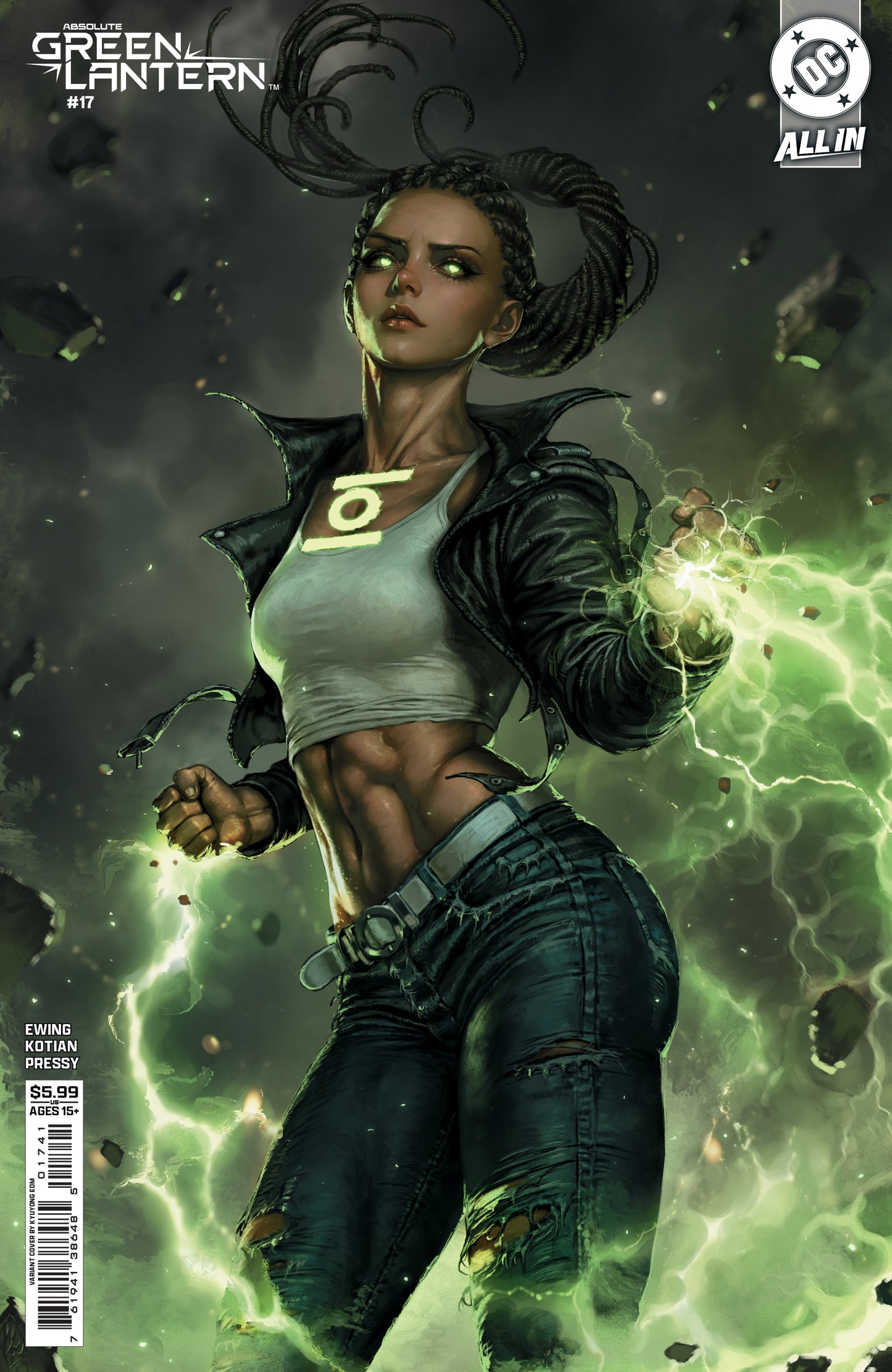 Absolute Green Lantern #17 D Kyuyong Eom Variant (08/05/2026) Dc