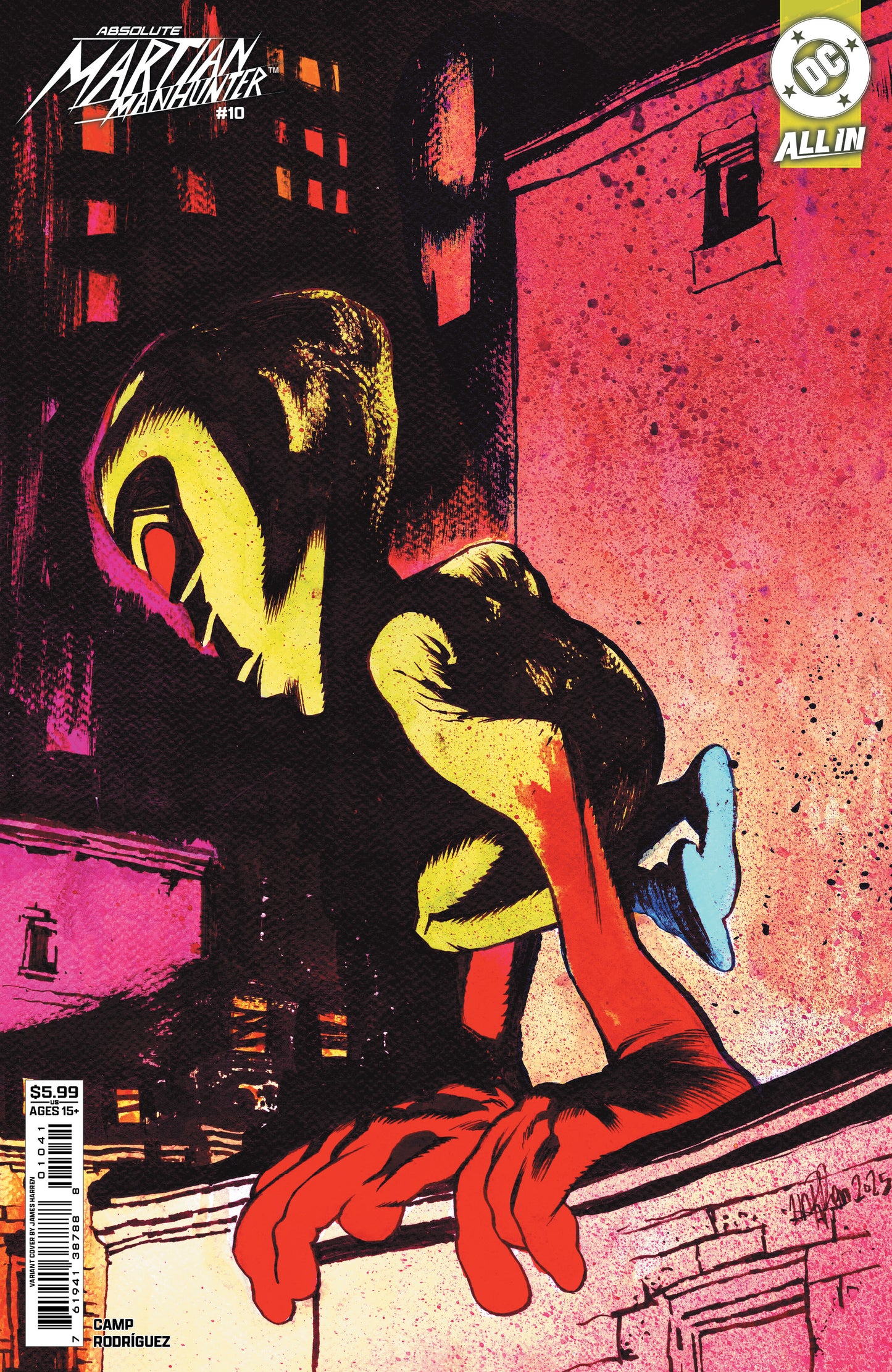 Absolute Martian Manhunter #10 D James Harren Variant (03/25/2026) Dc - Golden Apple Comics