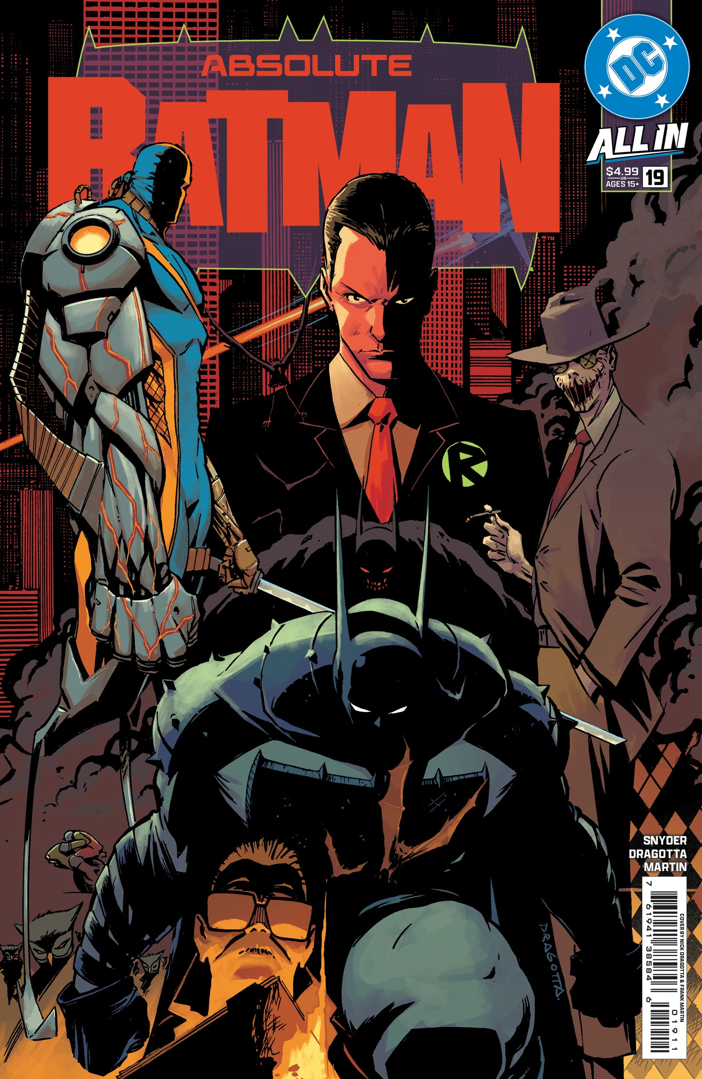 Absolute Batman #19 A Nick Dragotta (04/15/2026) Dc - Golden Apple Comics