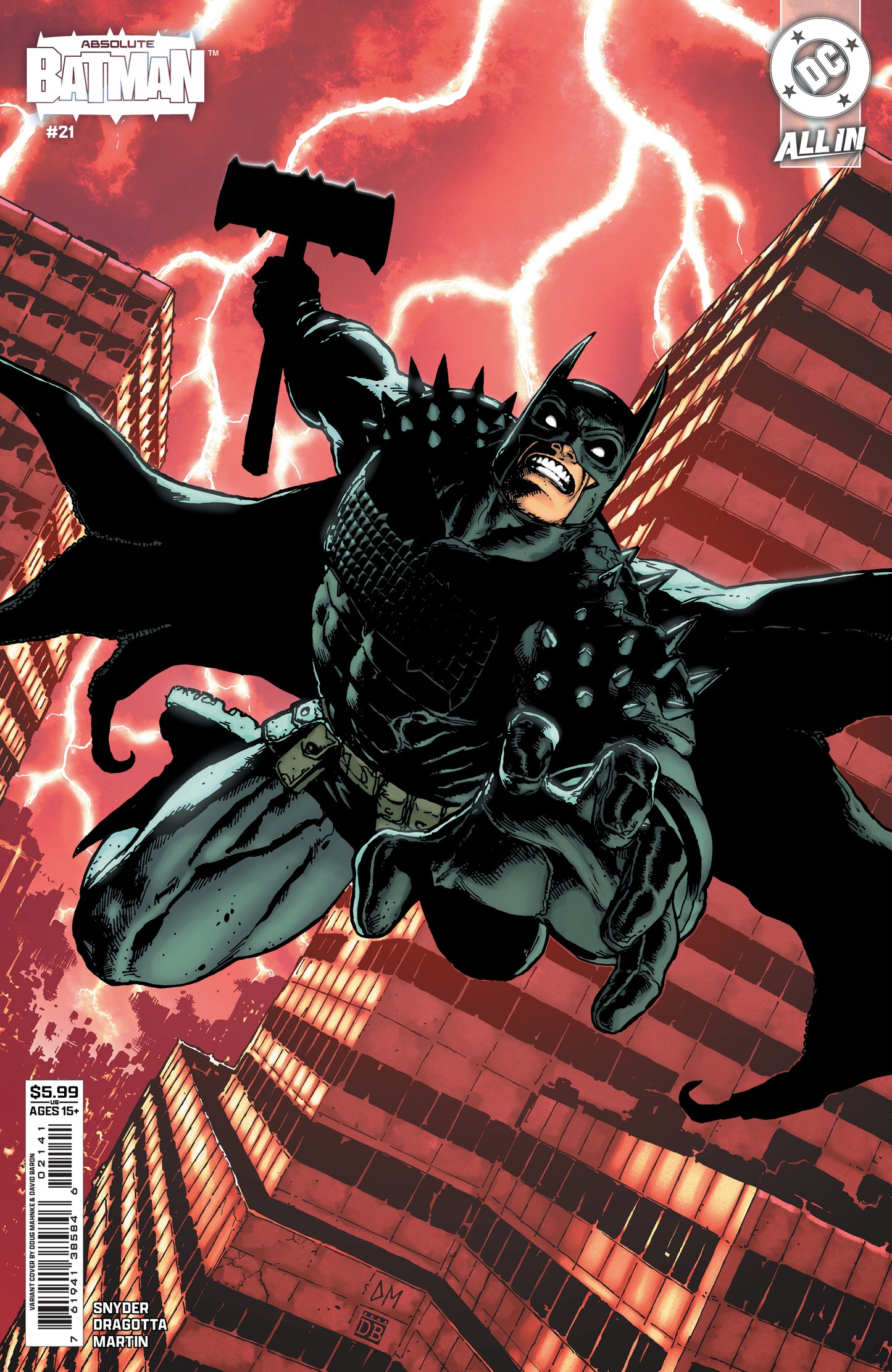 Absolute Batman #21 D Doug Mahnke Variant (06/17/2026) Dc - Golden Apple Comics