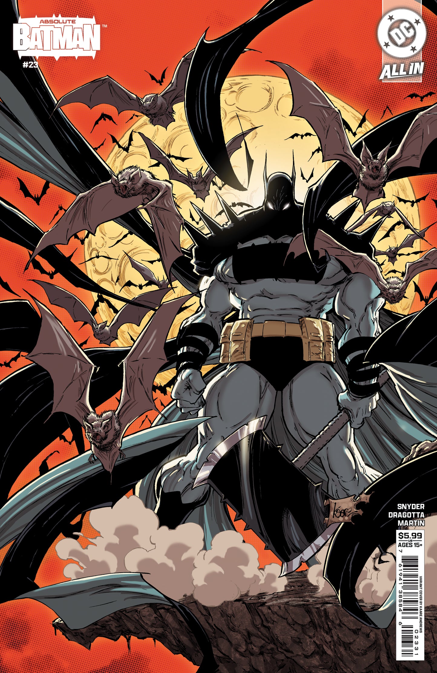 Absolute Batman #23 C Kaare Andrews Variant (08/12/2026) Dc