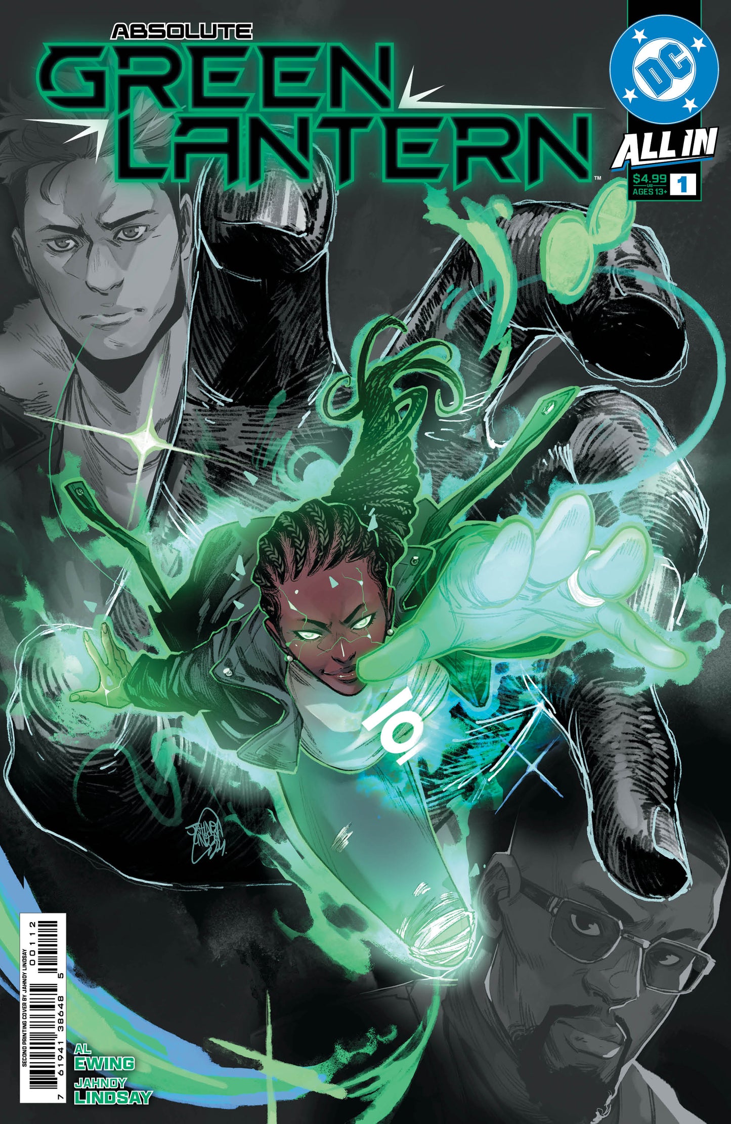 Absolute Green Lantern #1 2nd Print A Jahnoy Lindsay Variant (05/21/2025) Dc