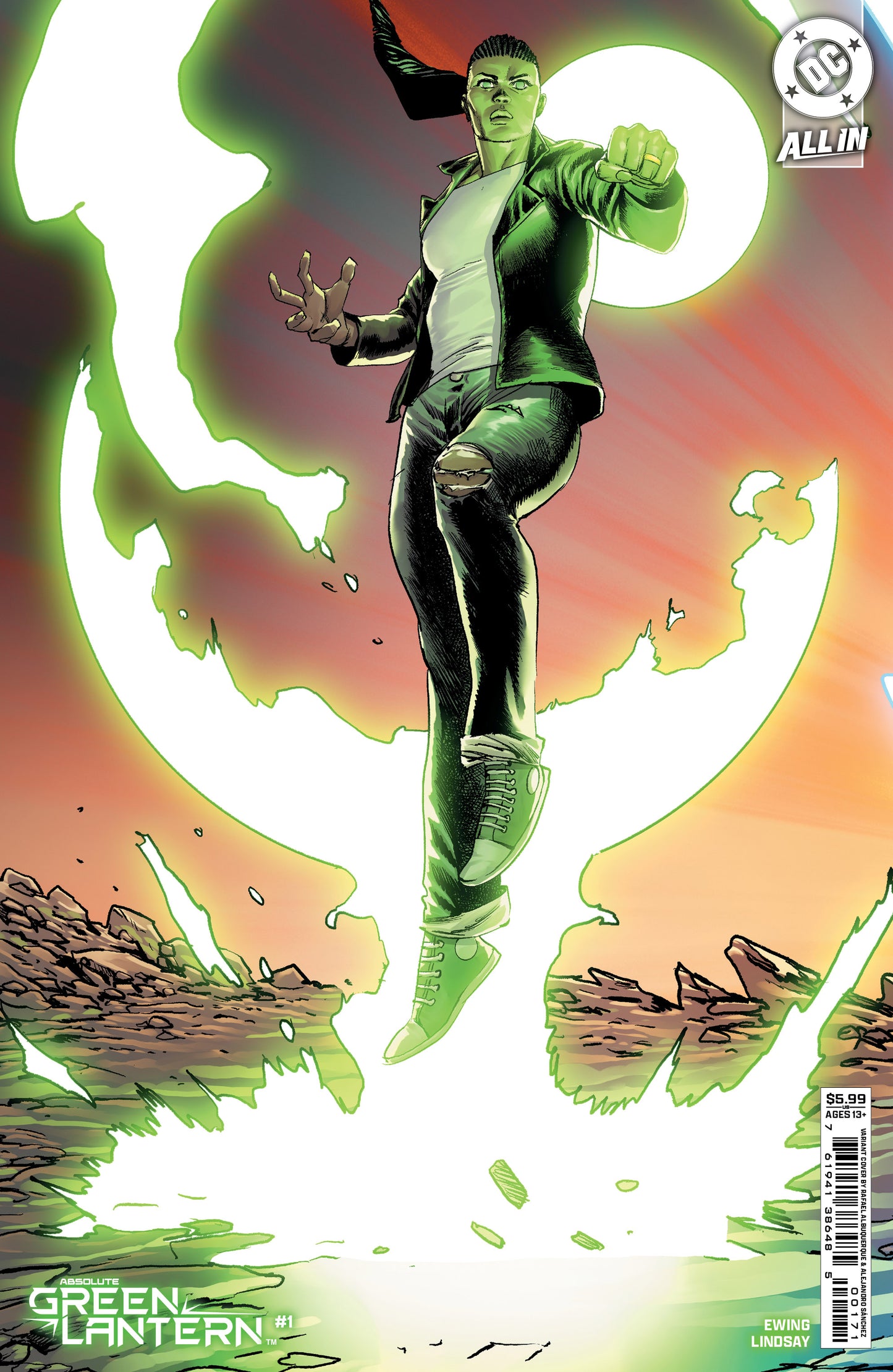 Absolute Green Lantern #1 D Rafael Albuquerque Connecting Variant (04/02/2025) Dc