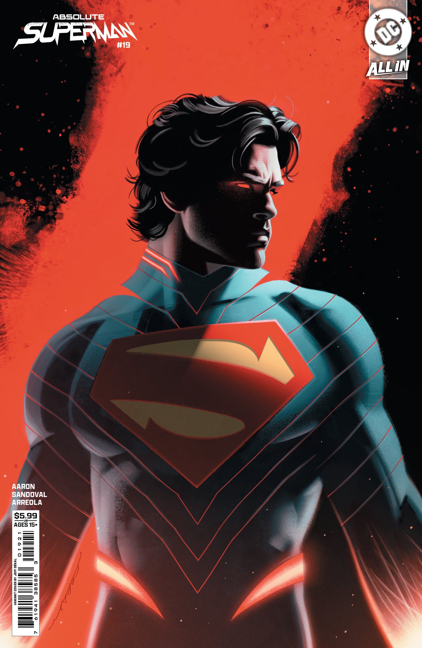 Absolute Superman #19 B Jeff Dekal Variant (05/06/2026) Dc - Golden Apple Comics