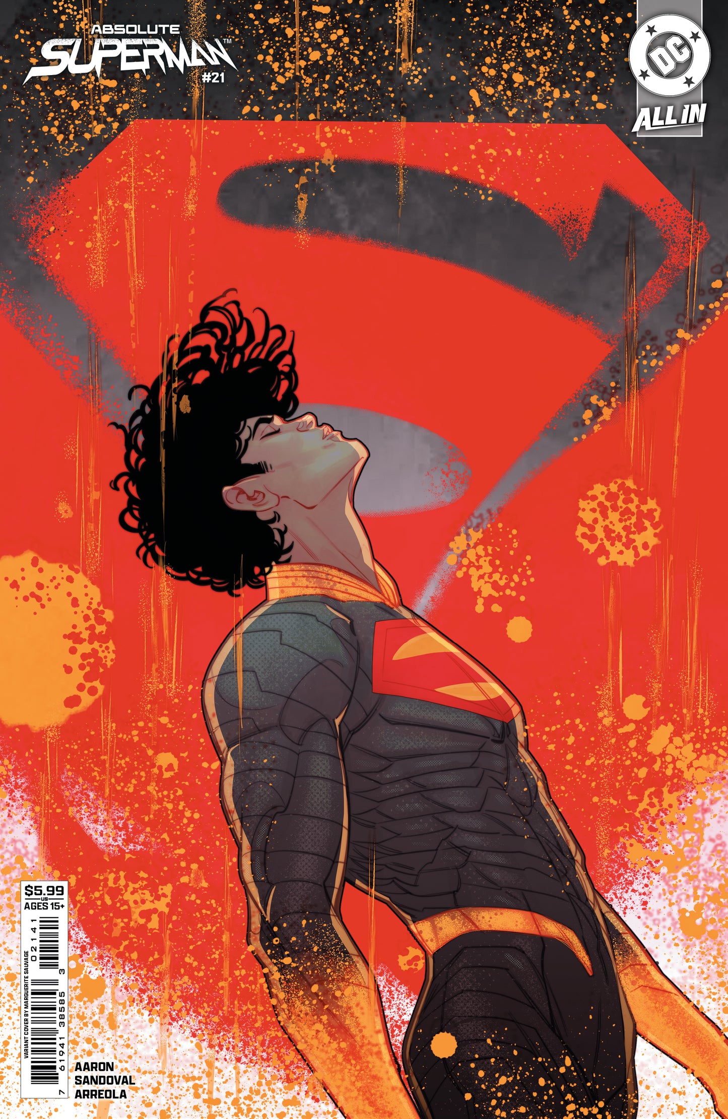 Absolute Superman #21 D Marguerite Sauvage Variant (07/01/2026) Dc