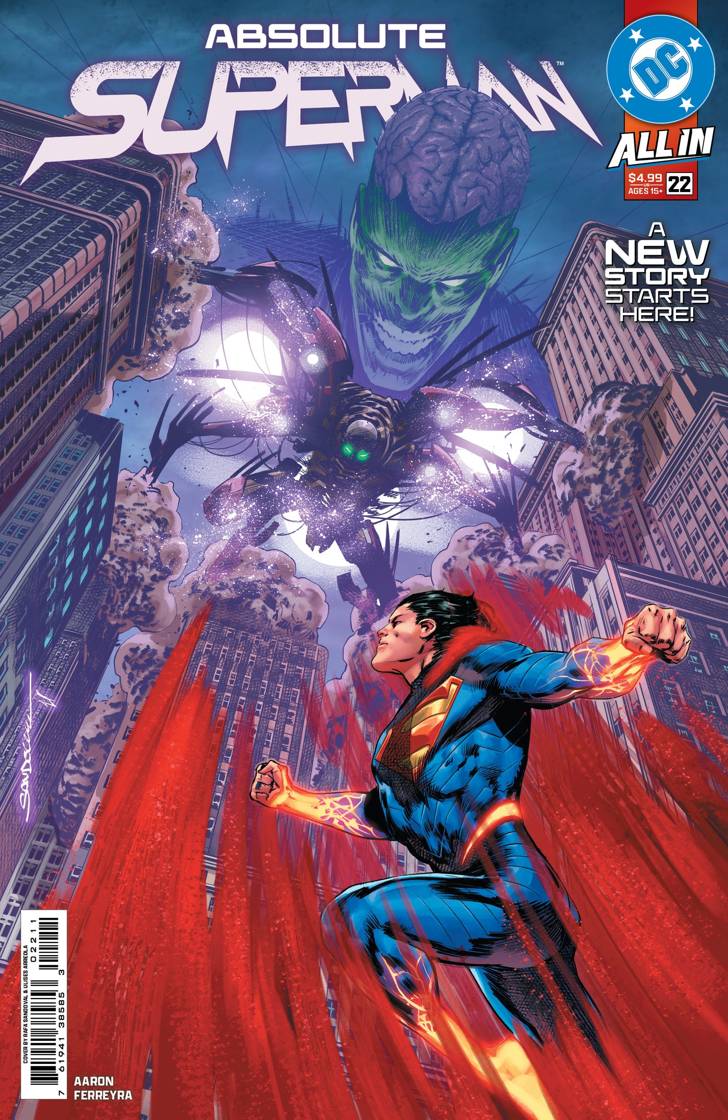 Absolute Superman #22 A Rafa Sandoval (08/05/2026) Dc