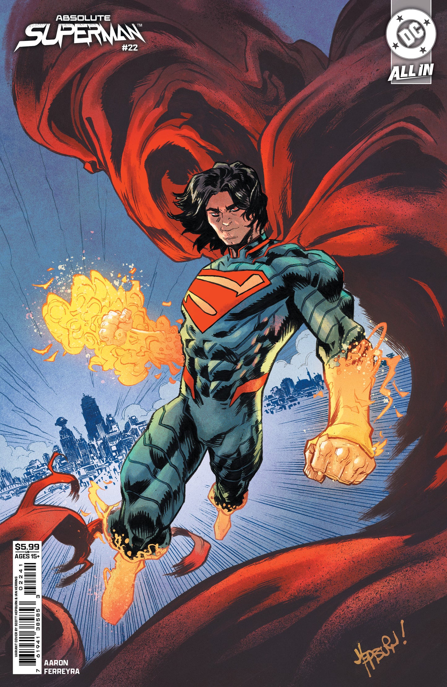 Absolute Superman #22 D Scott Hepburn Variant (08/05/2026) Dc