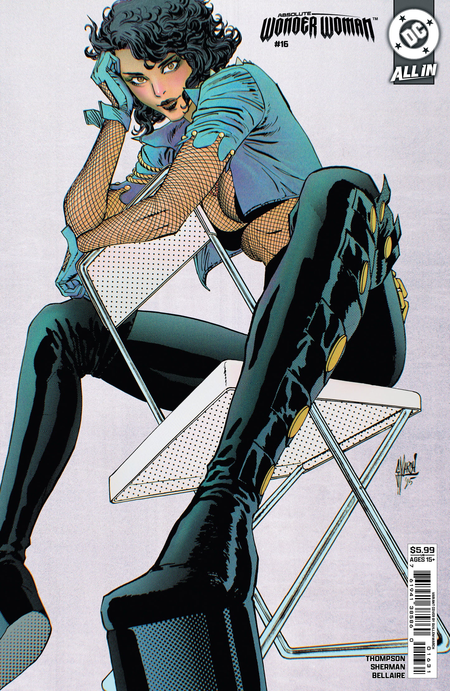 Absolute Wonder Woman #16 C Guillem March Variant (01/28/2026) Dc