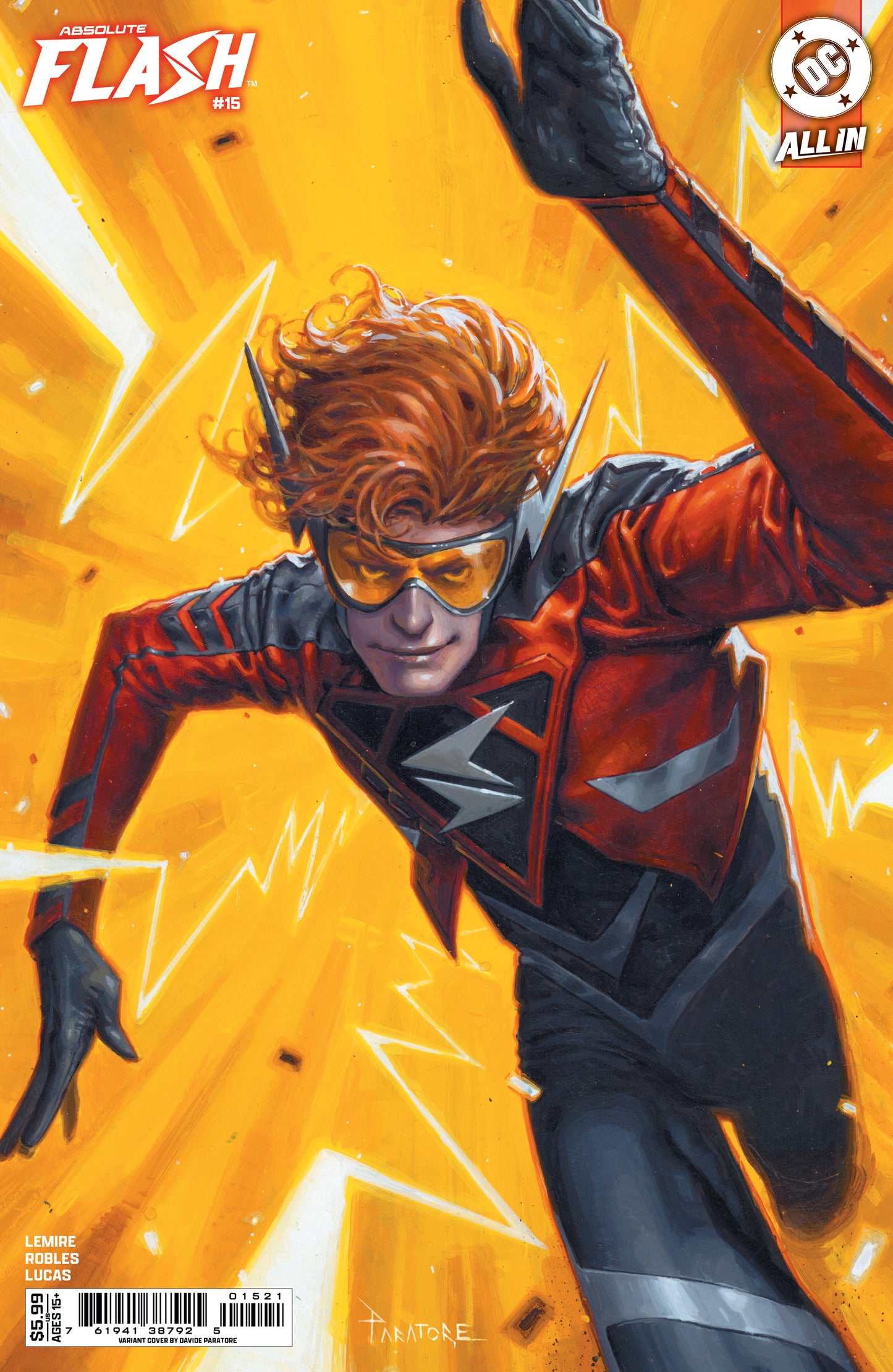 Absolute Flash #15 B Davide Paratore Variant (05/20/2026) Dc - Golden Apple Comics