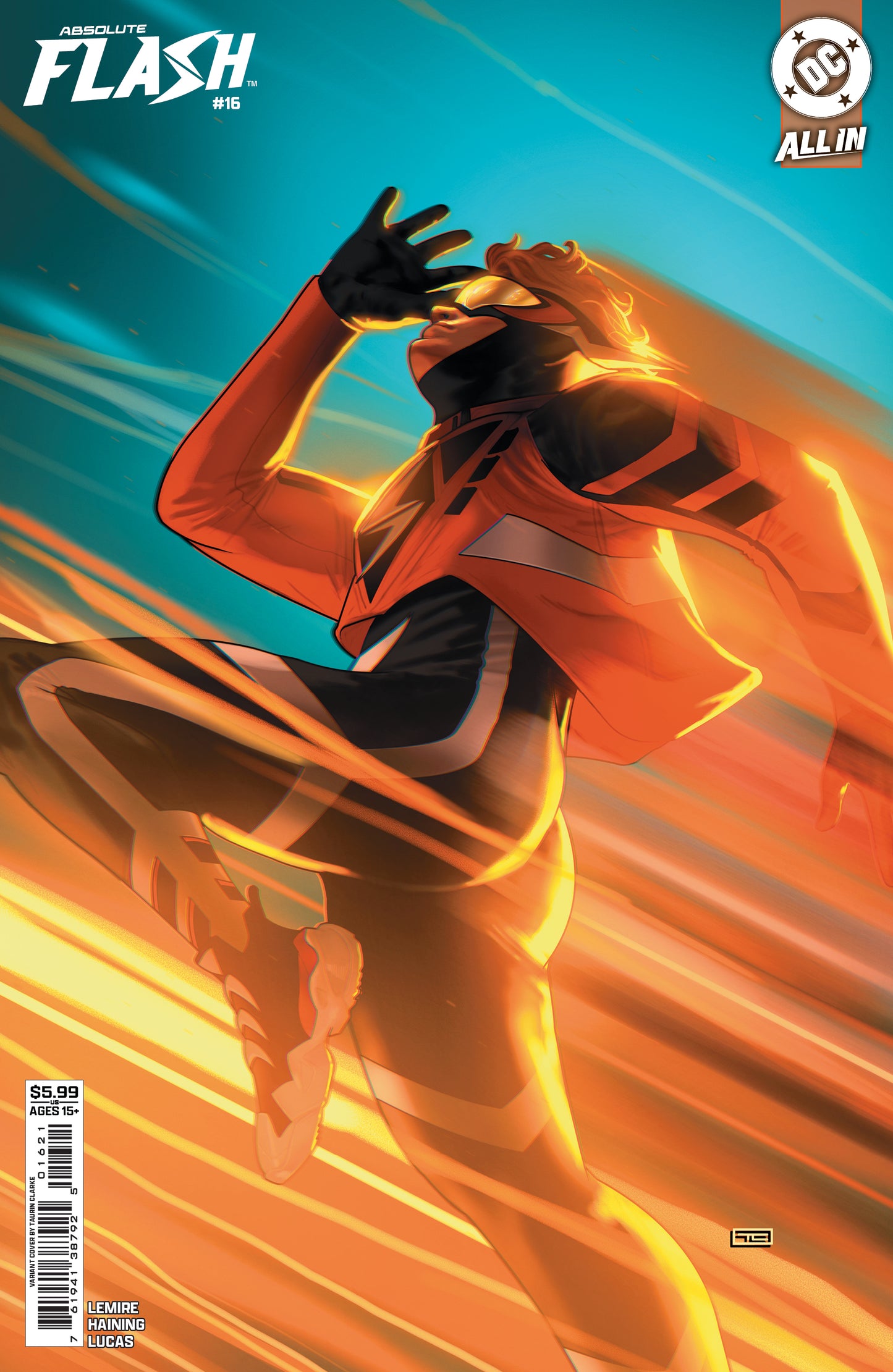 Absolute Flash #16 B Taurin Clarke Variant (06/17/2026) Dc - Golden Apple Comics
