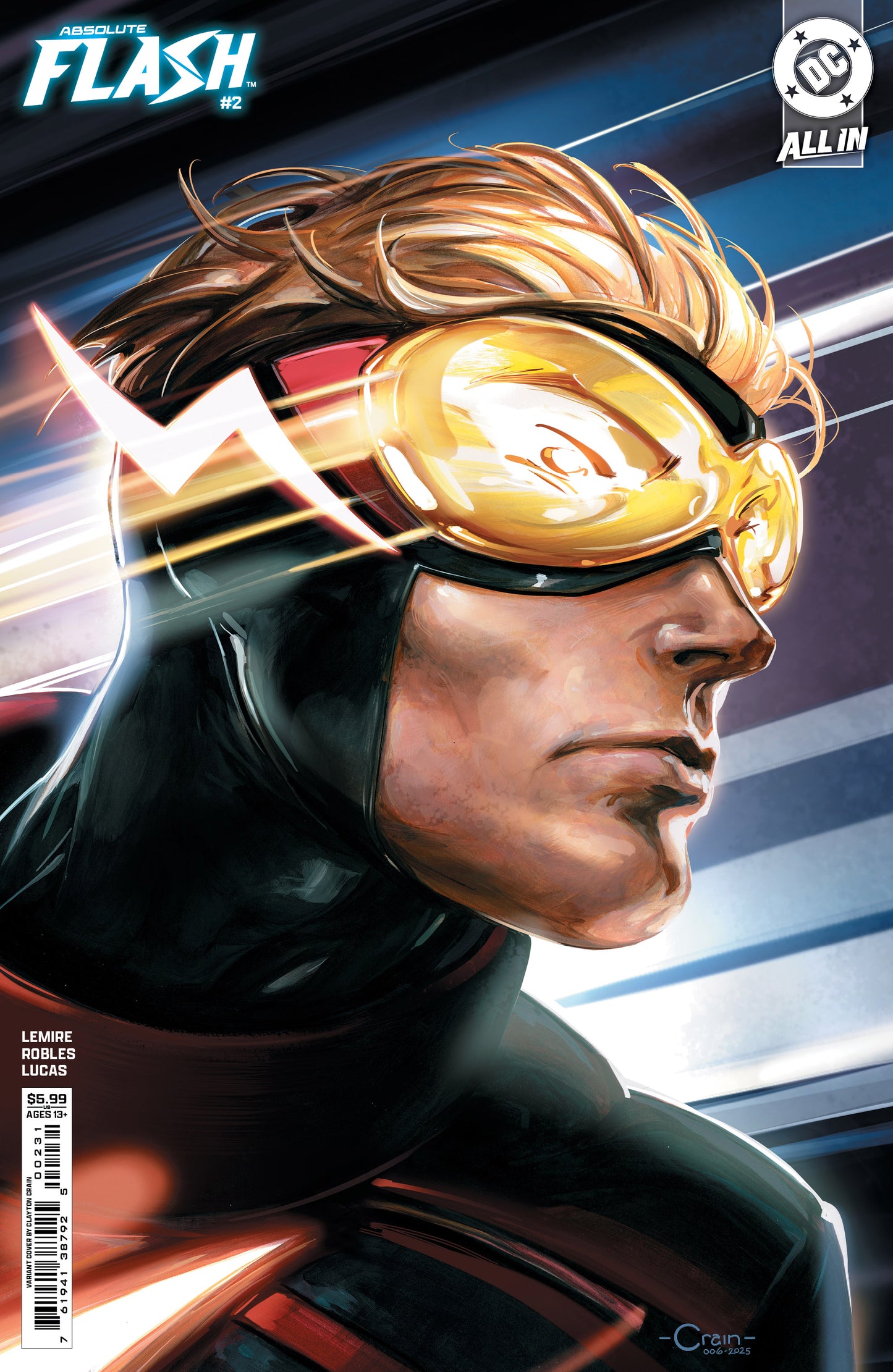 Absolute Flash #2 D Clayton Crain Variant (04/16/2025) Dc