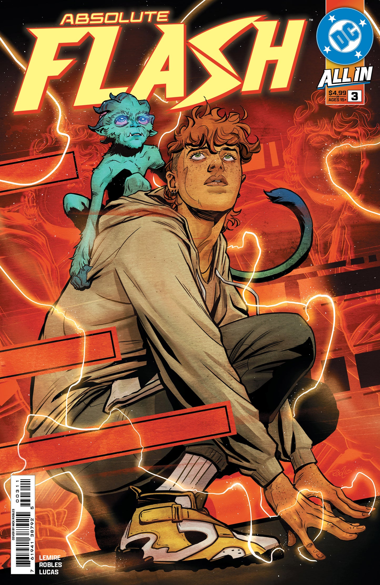 Absolute Flash #3 A Nick Robles Jeff Lemire (05/21/2025) Dc