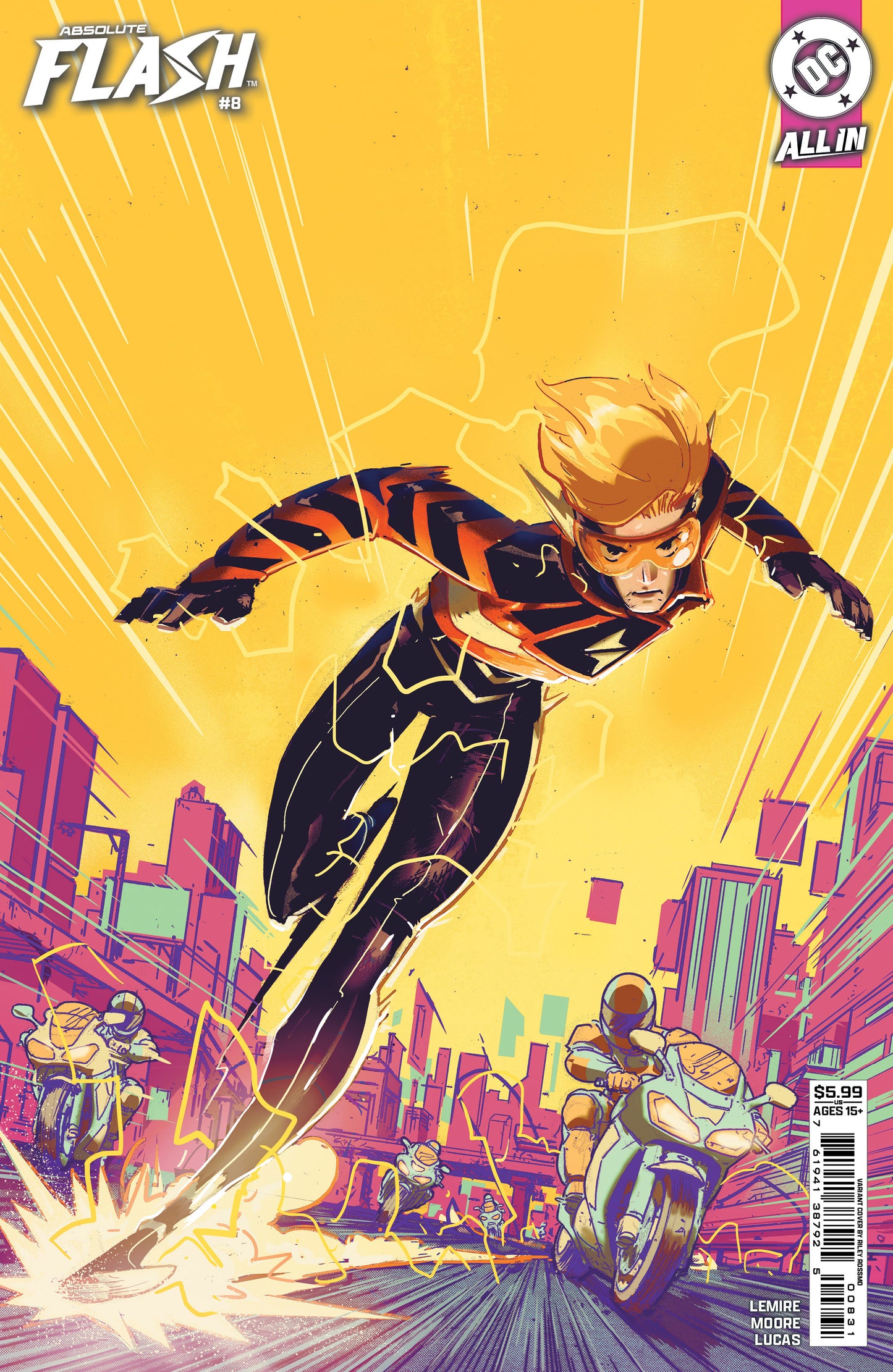 Absolute Flash #8 C Riley Rossmo Variant (10/15/2025) Dc