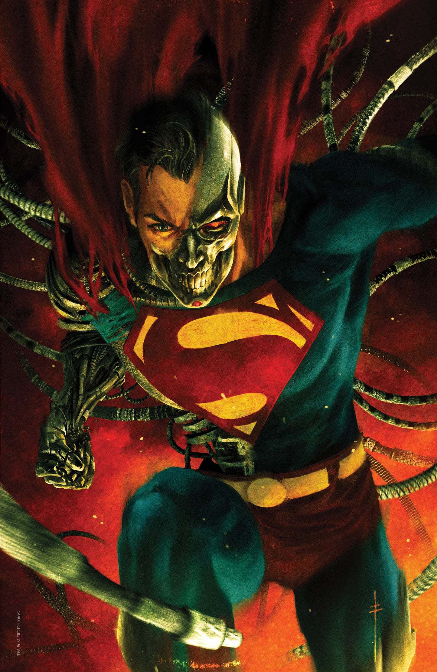 Superman Action Comics #1055 F 1:50 Sebastian Fiumara Foil Variant (05/23/2023) Dc