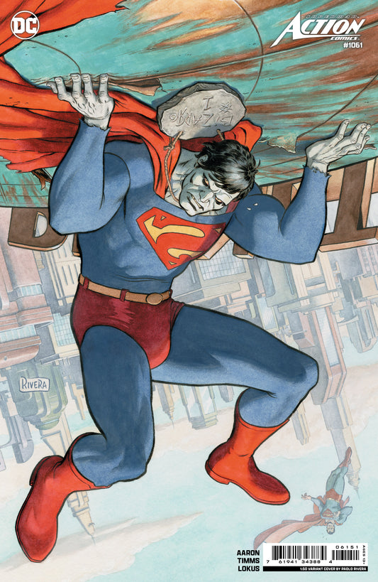 Superman Action Comics #1061 G 1:50 Paolo Rivera Card Stock Variant (01/09/2024) Dc