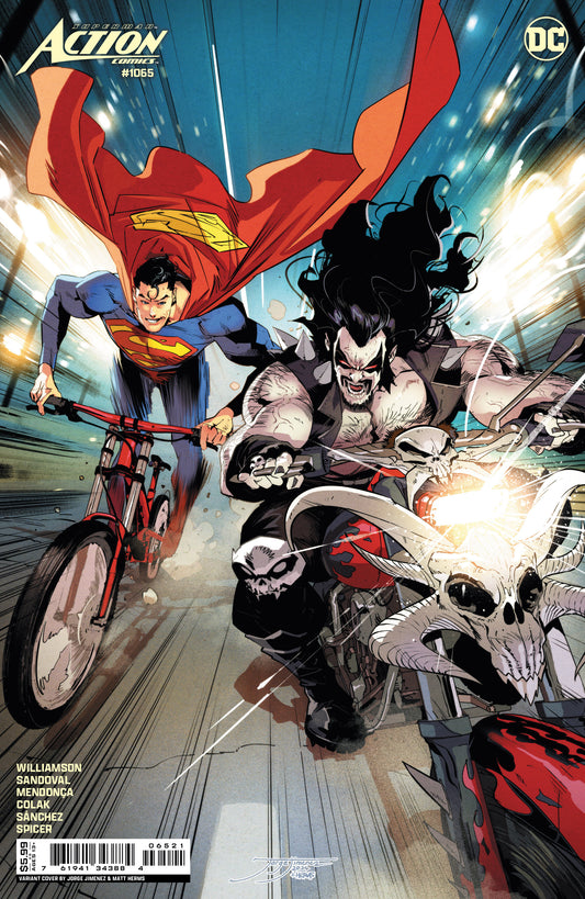 Superman Action Comics #1065 B Jorge Jimenez Variant (House Of Brainiac) (05/14/2024) Dc