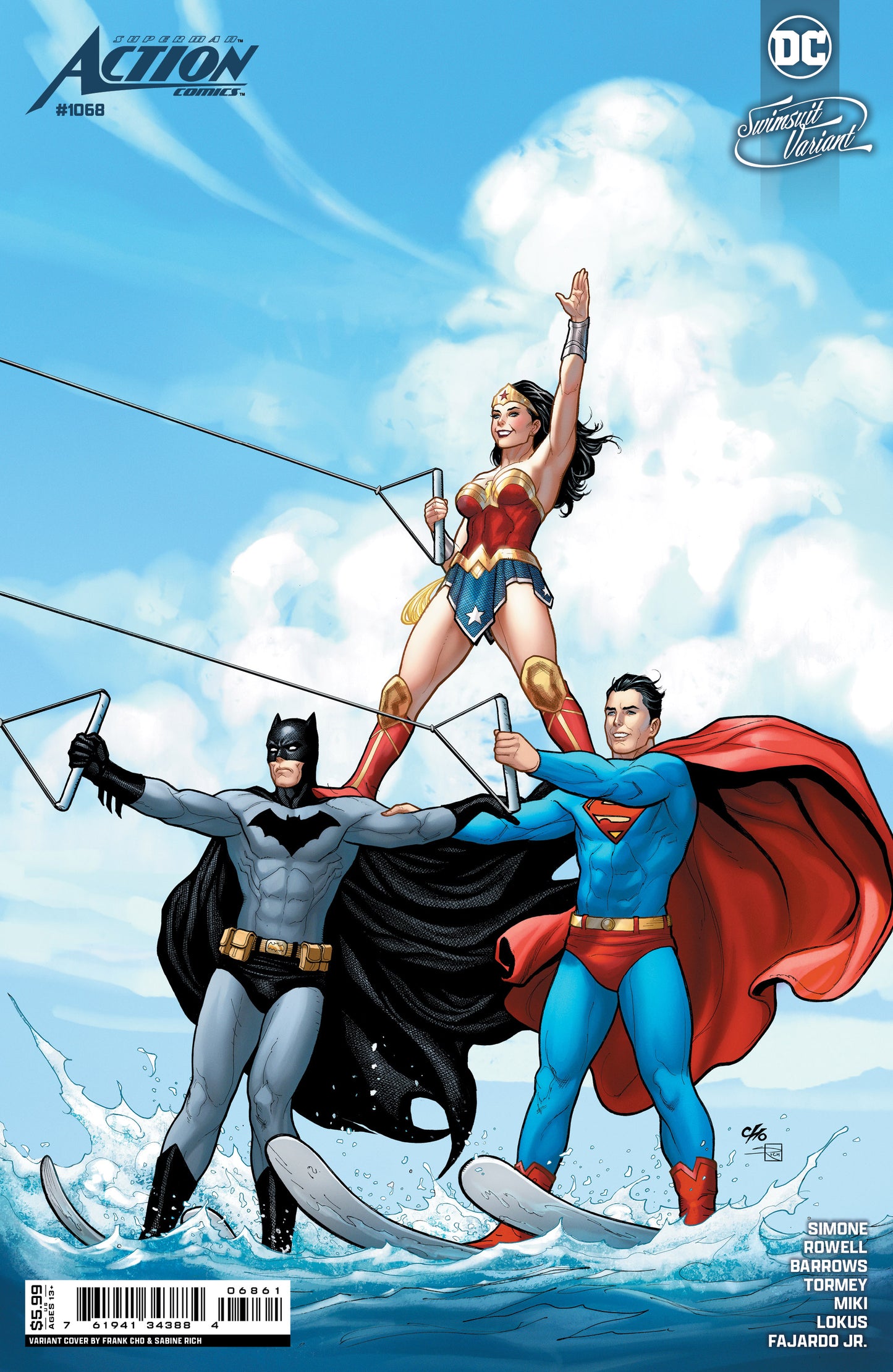 Superman Action Comics #1068 D Frank Cho Swimsuit Variant (08/14/2024) DC