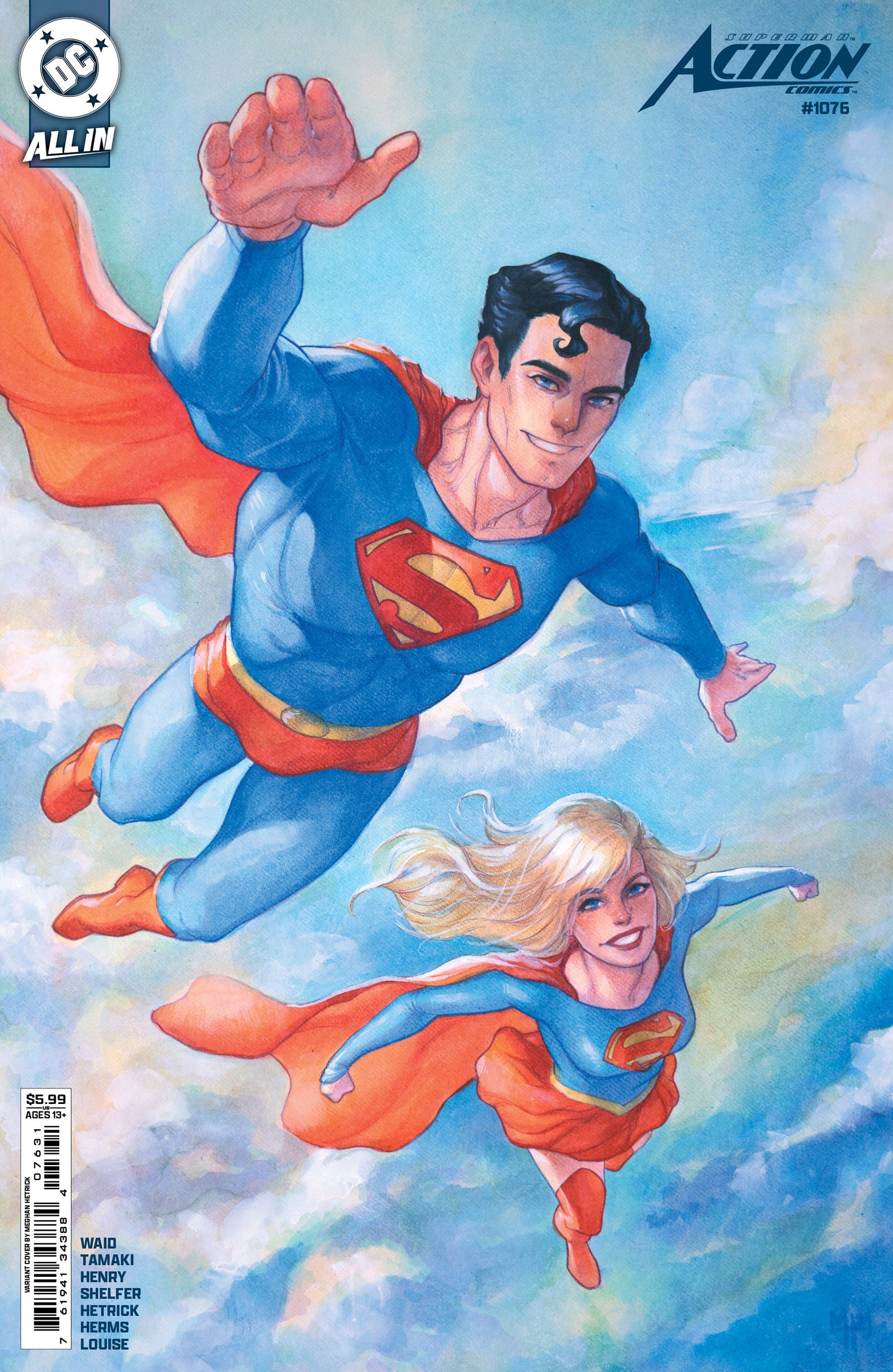 Superman Action Comics #1076 C Meghan Hetrick Variant (11/20/2024) Dc - Golden Apple Comics