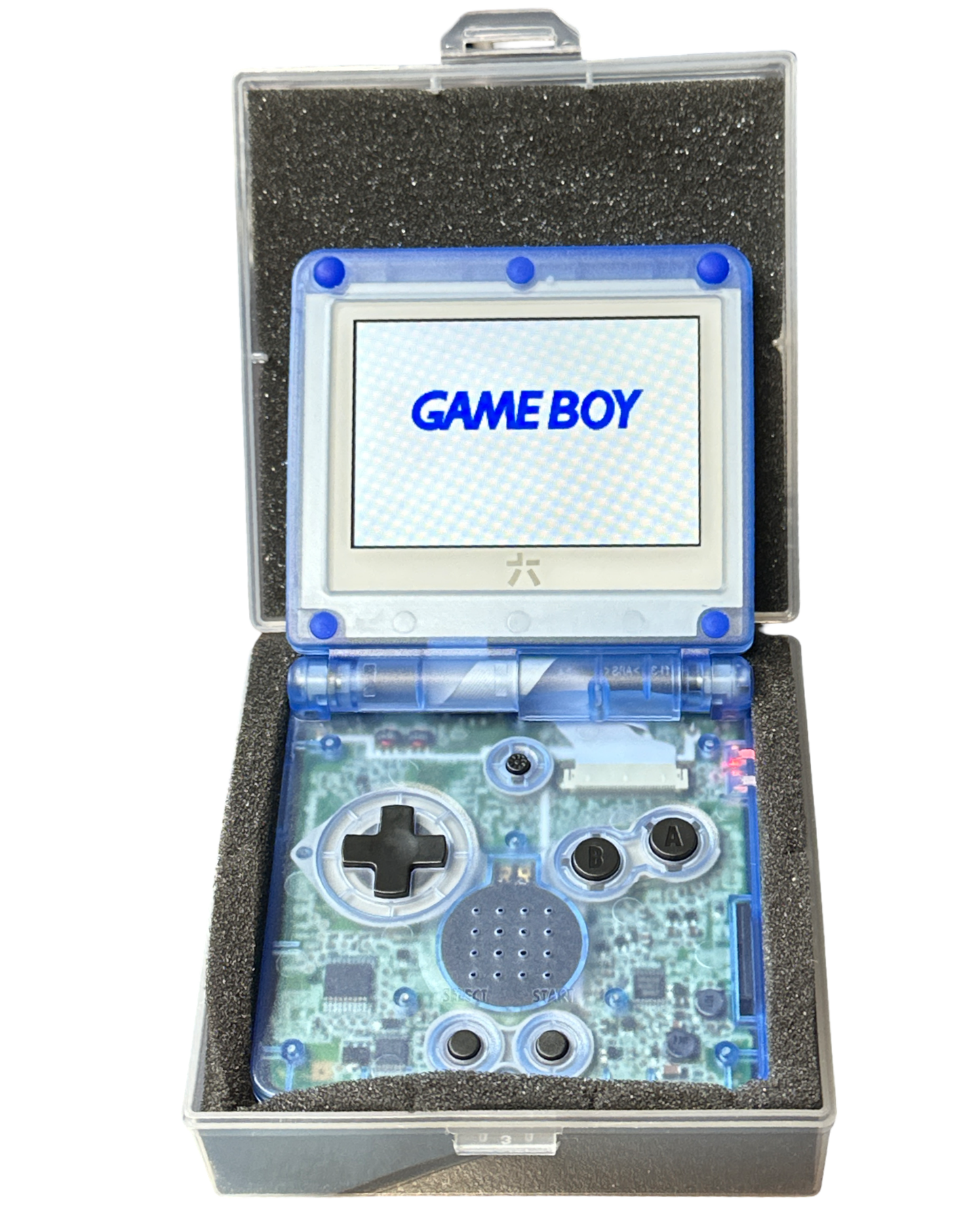 Modded Squirtle Gameboy Advance SP Console