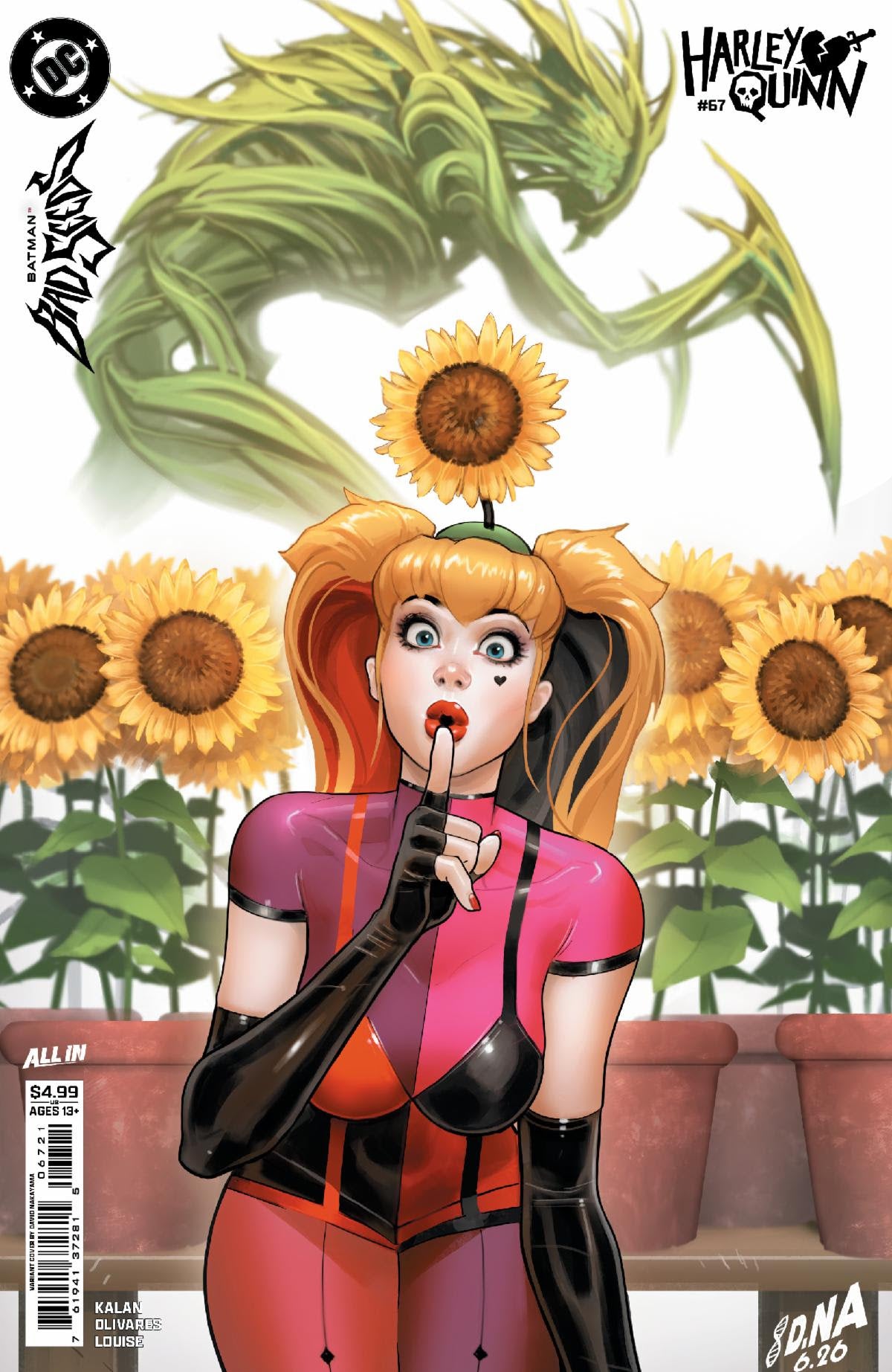 Harley Quinn #67 B David Nakayama Variant (Batman Bad Seeds) (10/28/2026) Dc