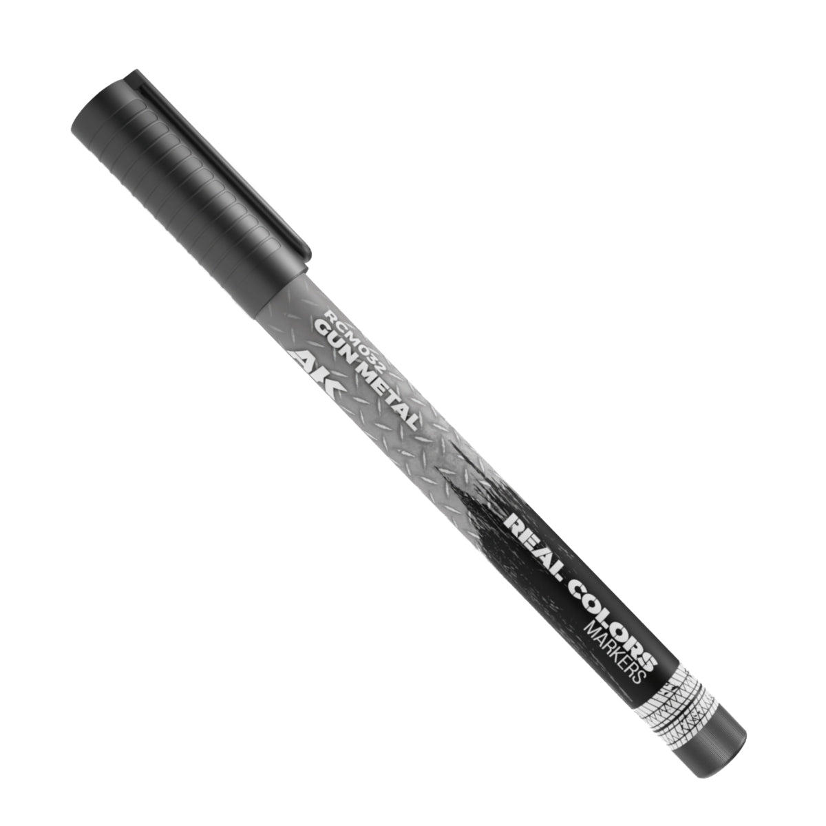 AK Interactive Markers: Real Colors Markers - Gun Metal - Golden Apple Comics