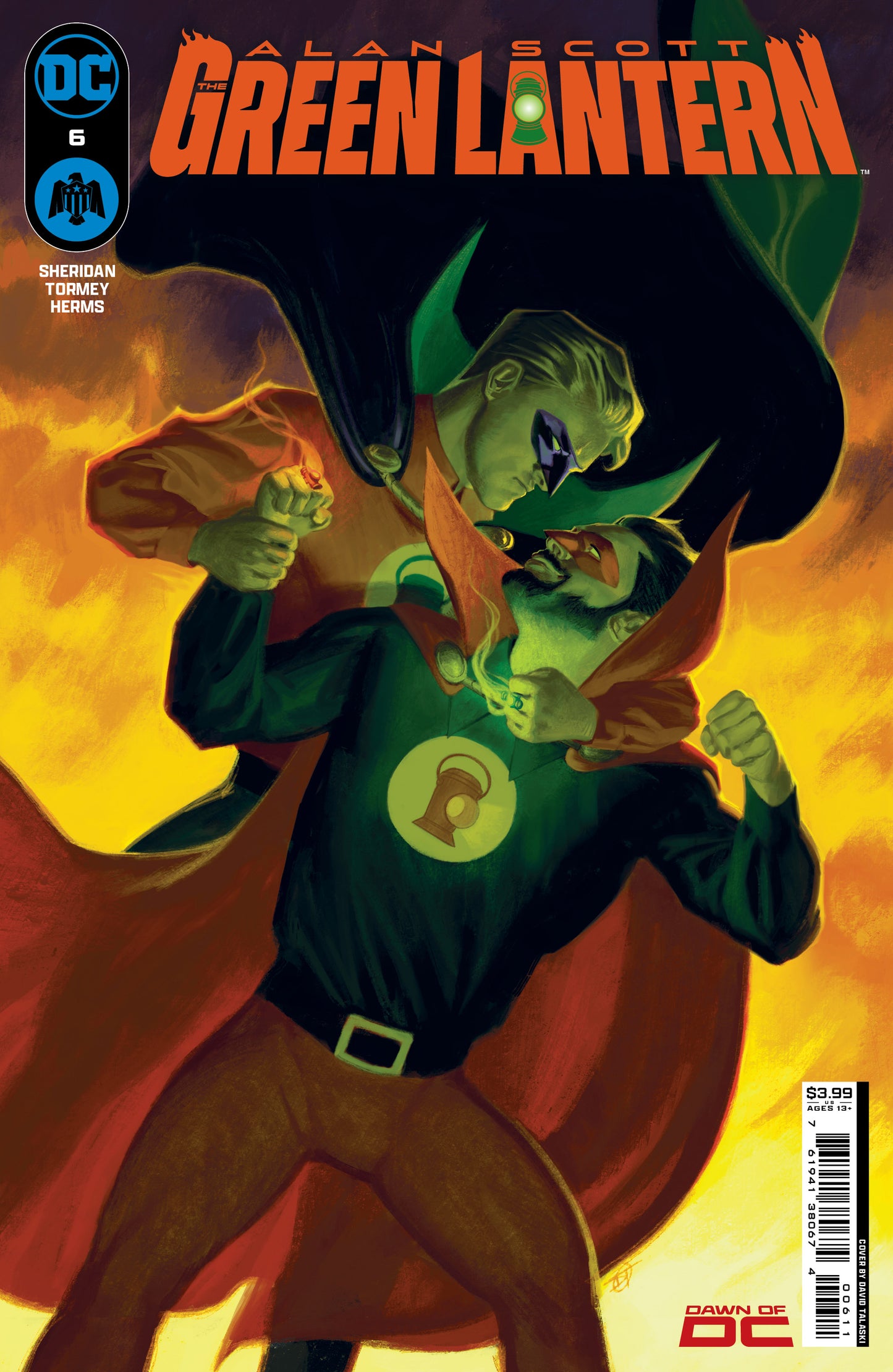 Alan Scott The Green Lantern #6 (Of 6) A David Talaski Tim Sheridan (05/21/2024) Dc