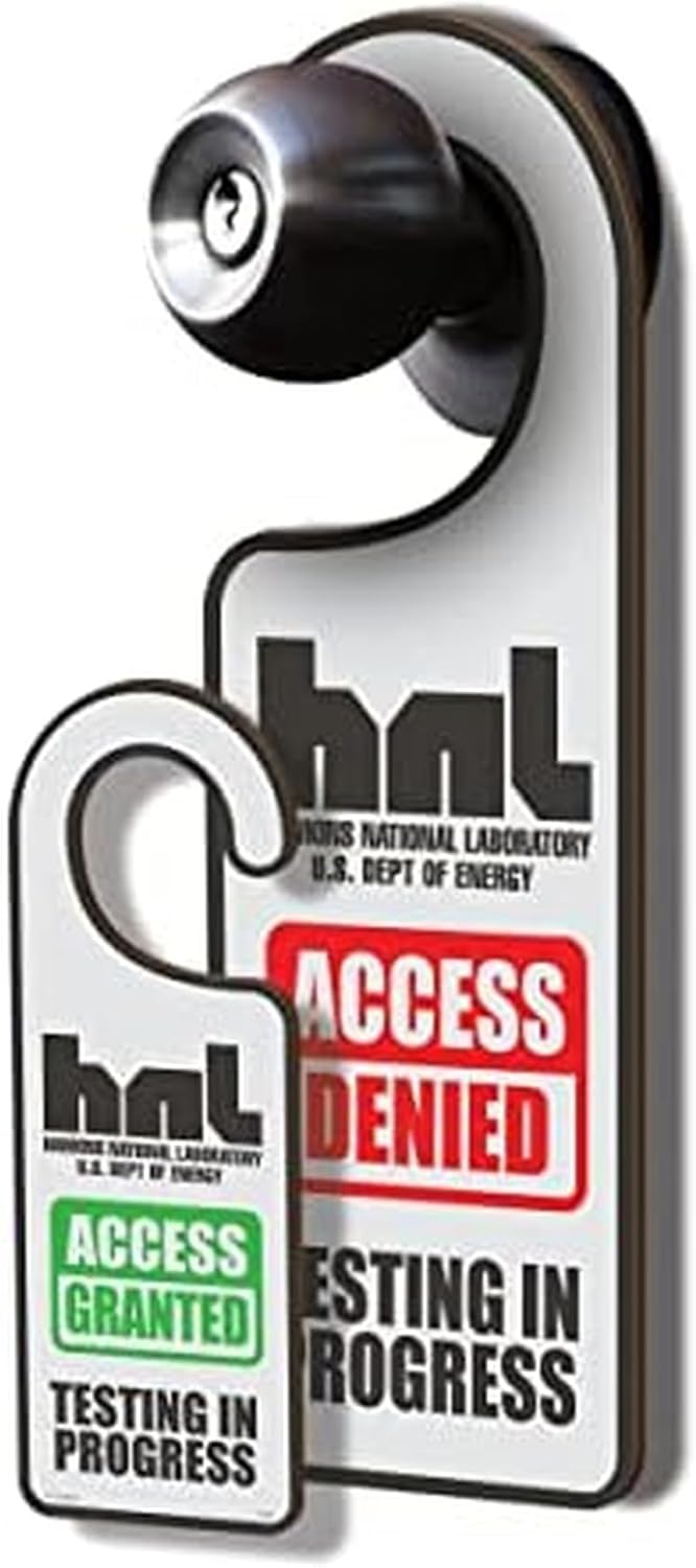 Fred & Friends: Do Not Disturb Sign - Stranger Things - Hawkins National Laboratory - Golden Apple Comics