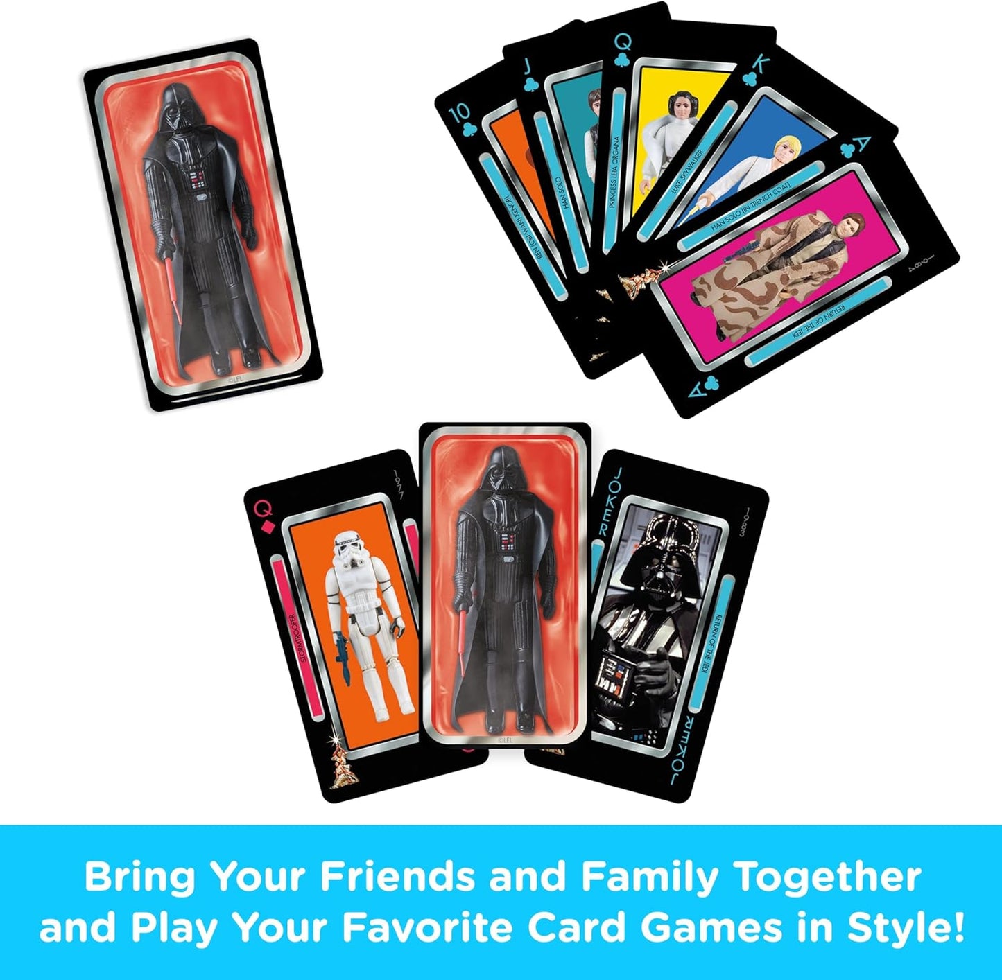 Aquarius Playing Cards: Star Wars - Action Figures - Darth Vader - Golden Apple Comics