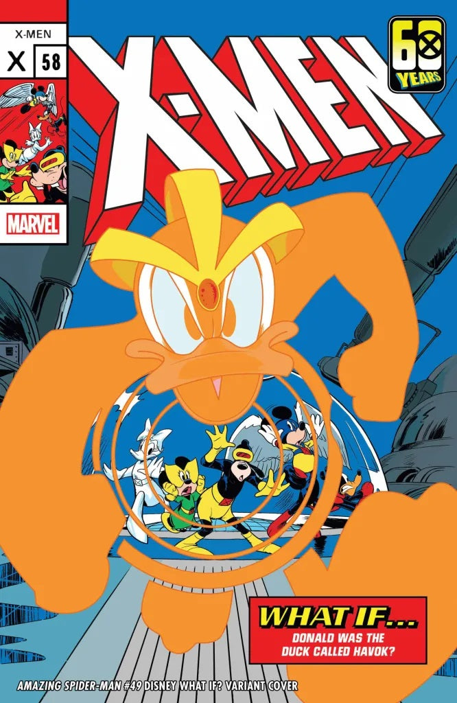 Amazing Spider-Man #49 B Disney 100 X-Men 58 Homage Variant (05/08/202
