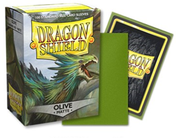 Dragon Shield Matte Olive Sleeves 100-Count