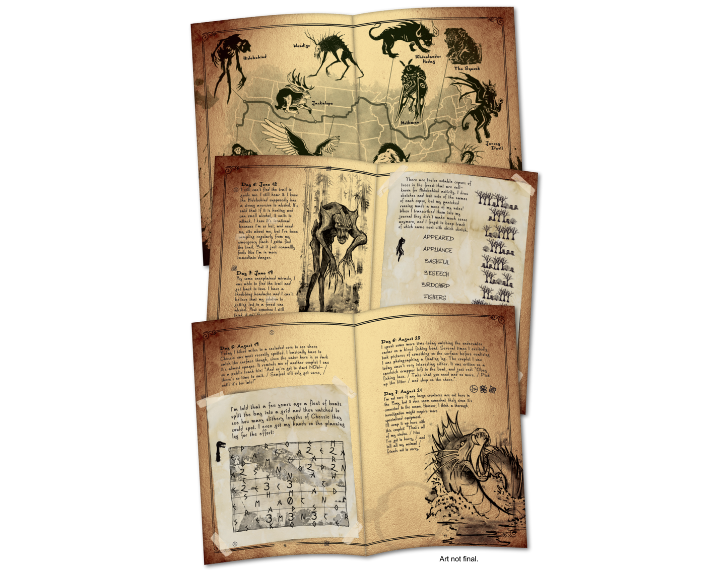 Cryptid Hunt: A Mystery Puzzle Gamebook