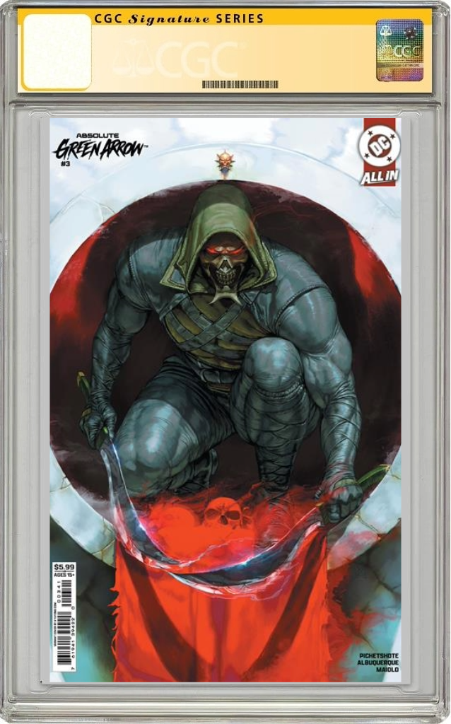 Absolute Green Arrow #3 (Of 6) D SIGNED Kyuyong Eom Variant (07/15/2026) Dc CGC SS 9.8
