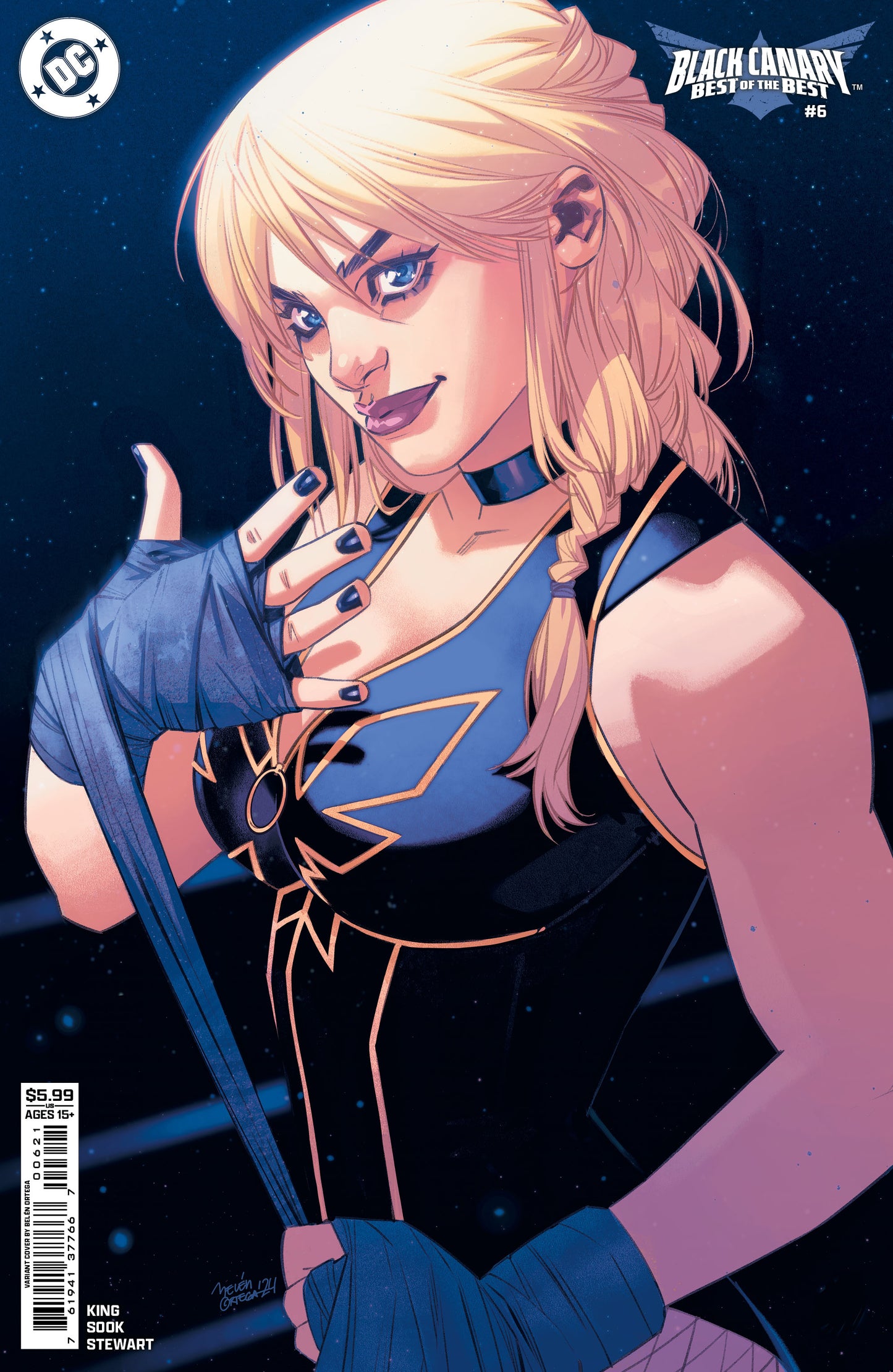 Black Canary Best Of The Best #6 (Of 6) B Belen Ortega Variant (04/23/2025) Dc