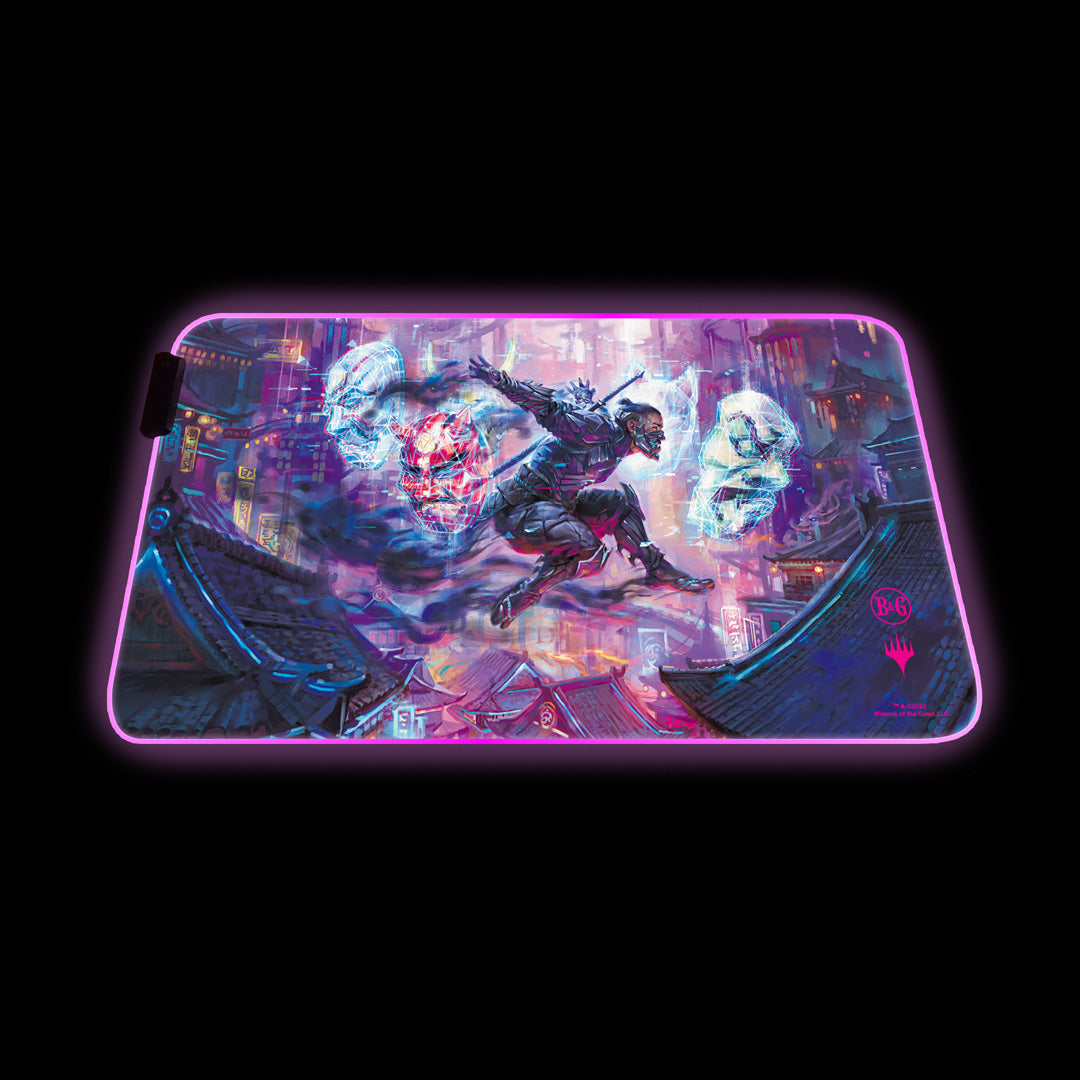 Thousand-Faced Shadow LED Playmat (MTG) - Golden Apple Comics