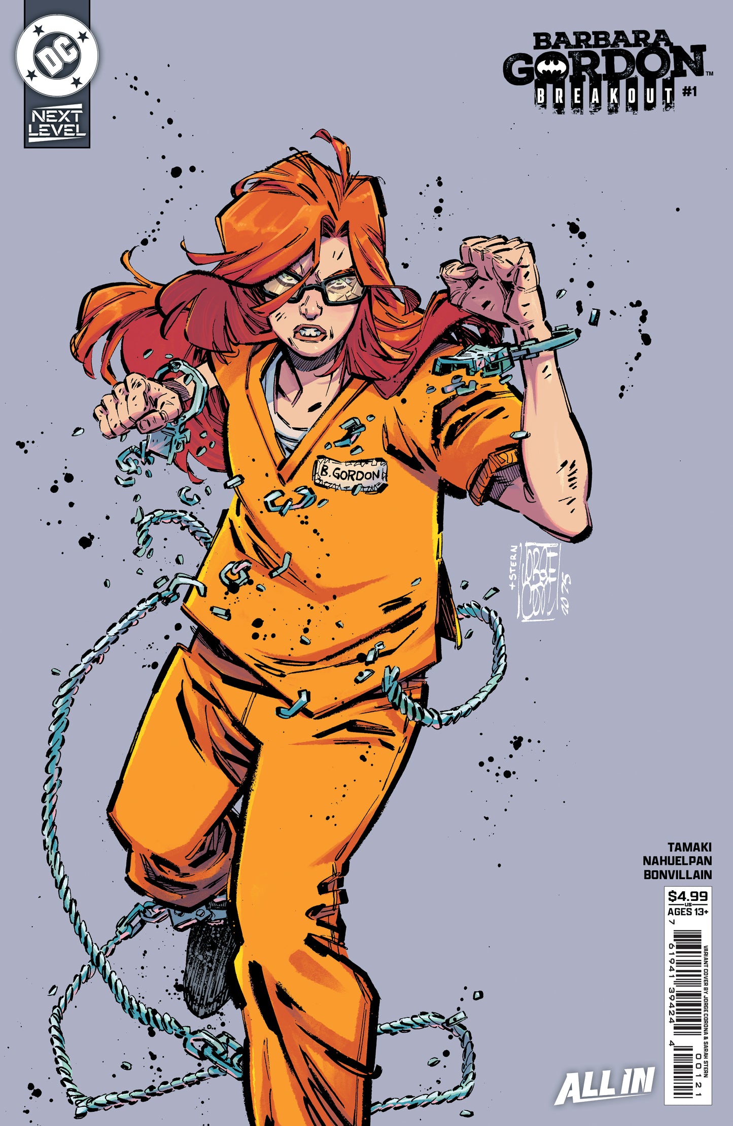 Barbara Gordon Breakout #1 D Jorge Corona Next Level Variant (05/13/2026) Dc - Golden Apple Comics