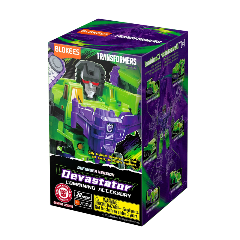 Blokees: Transformers - Defender Version - Combining Accessory - Devastator Kit - Golden Apple Comics