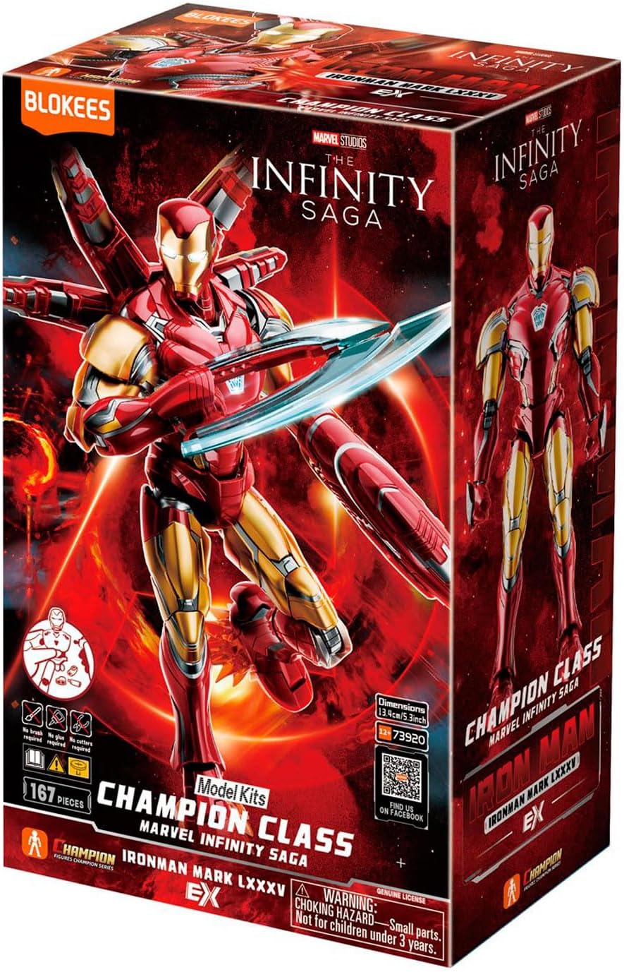 Blokees: Marvel Infinity Saga - Champion Class 01 - Iron Man MK