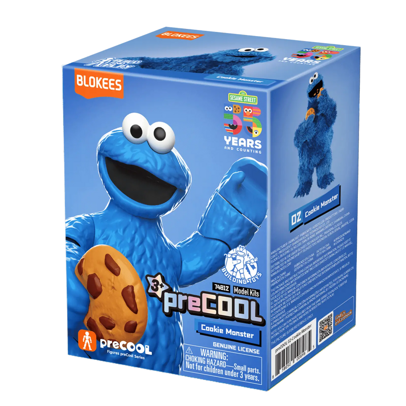 Blokees Sesame Street: preCOOL - Series 01 - Cookie Monster - Golden Apple Comics