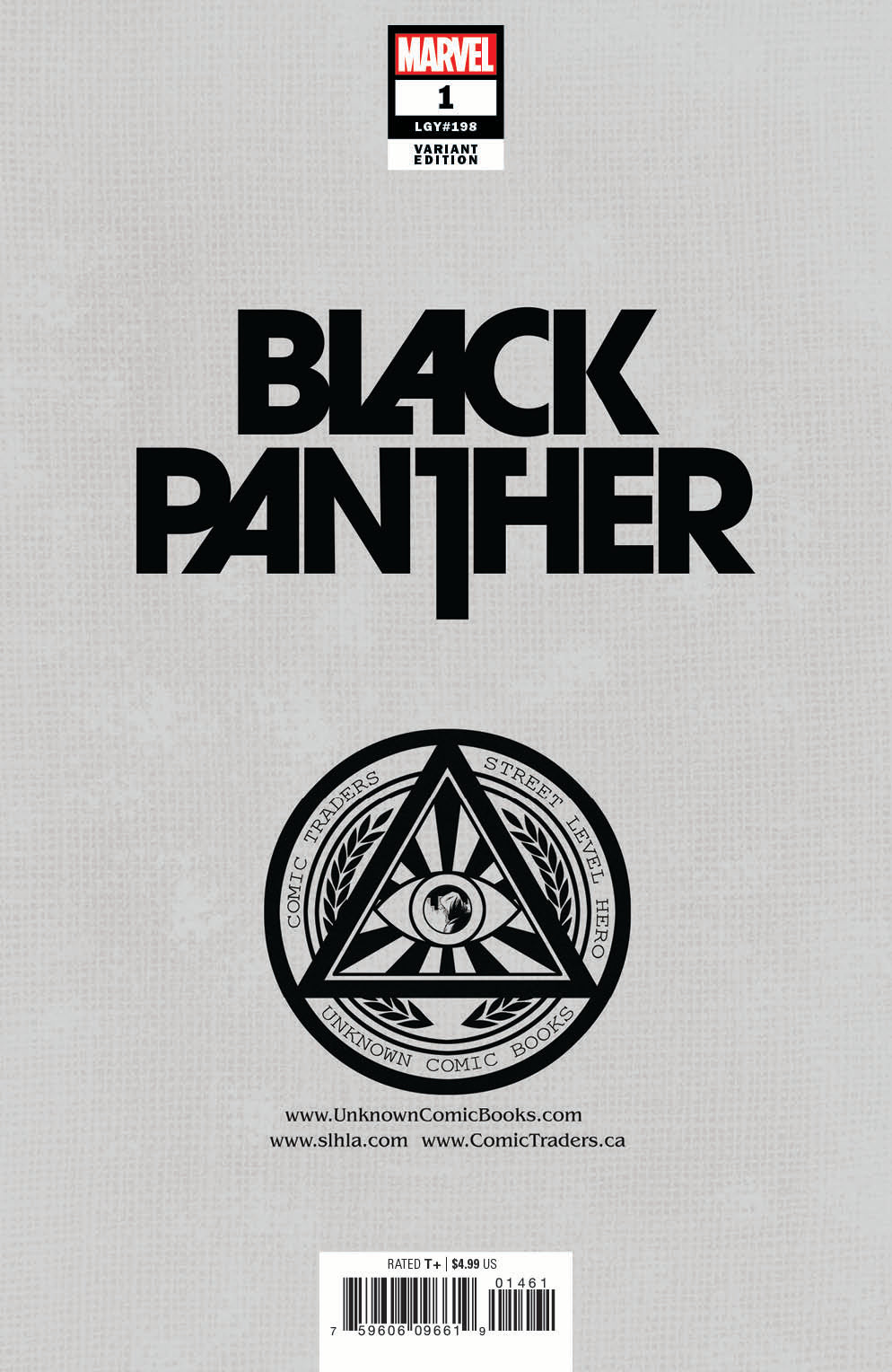 BLACK PANTHER #1 UNKNOWN COMICS DAVID NAKAYAMA EXCLUSIVE VIRGIN VAR (08/04/2021) (11/03/2021) (11/10/2021) (11/24/2021) - Golden Apple Comics