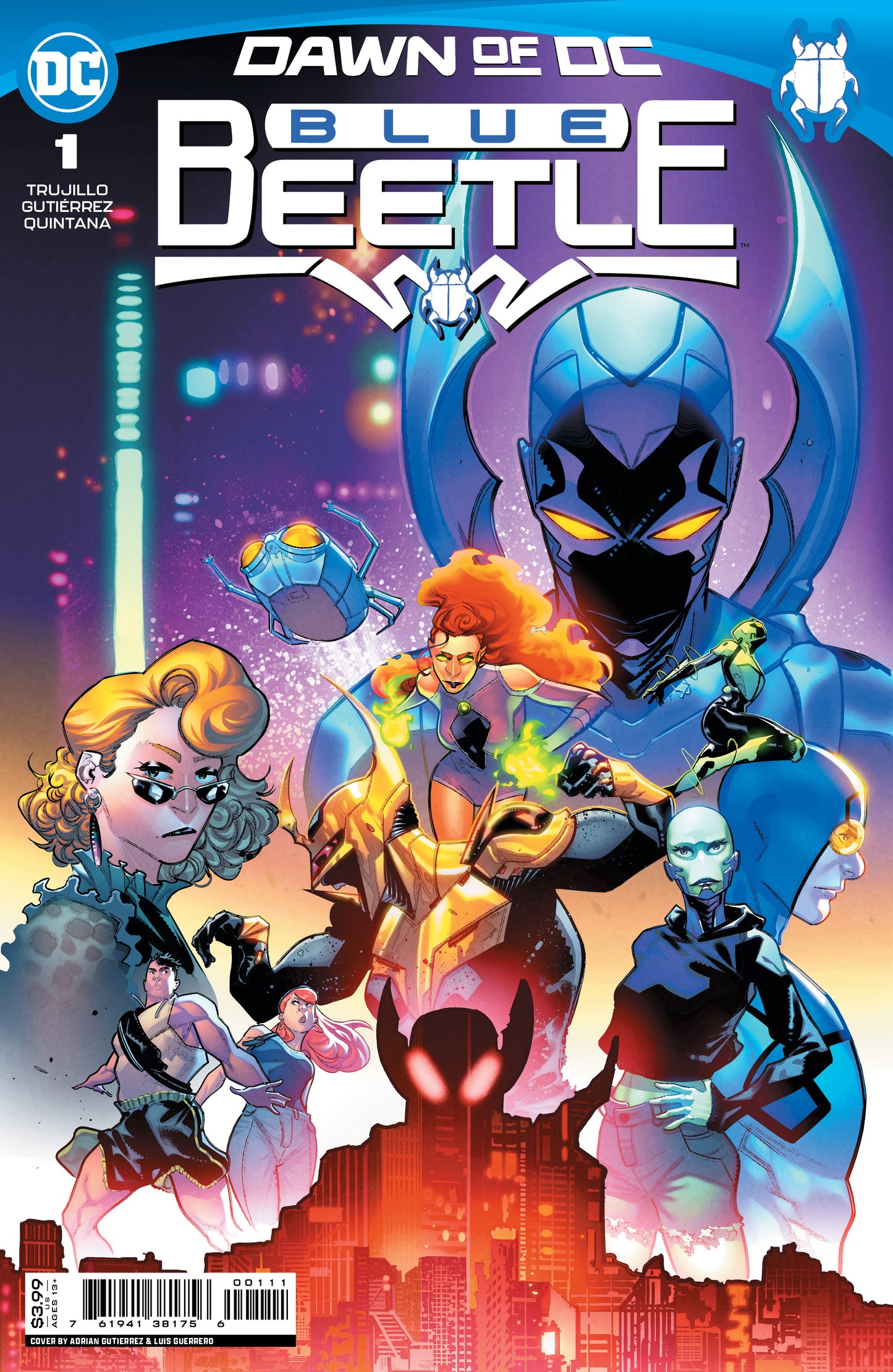 Blue Beetle #1 A Adrian Gutierrez Josh Trujillo (09/05/2023) Dc