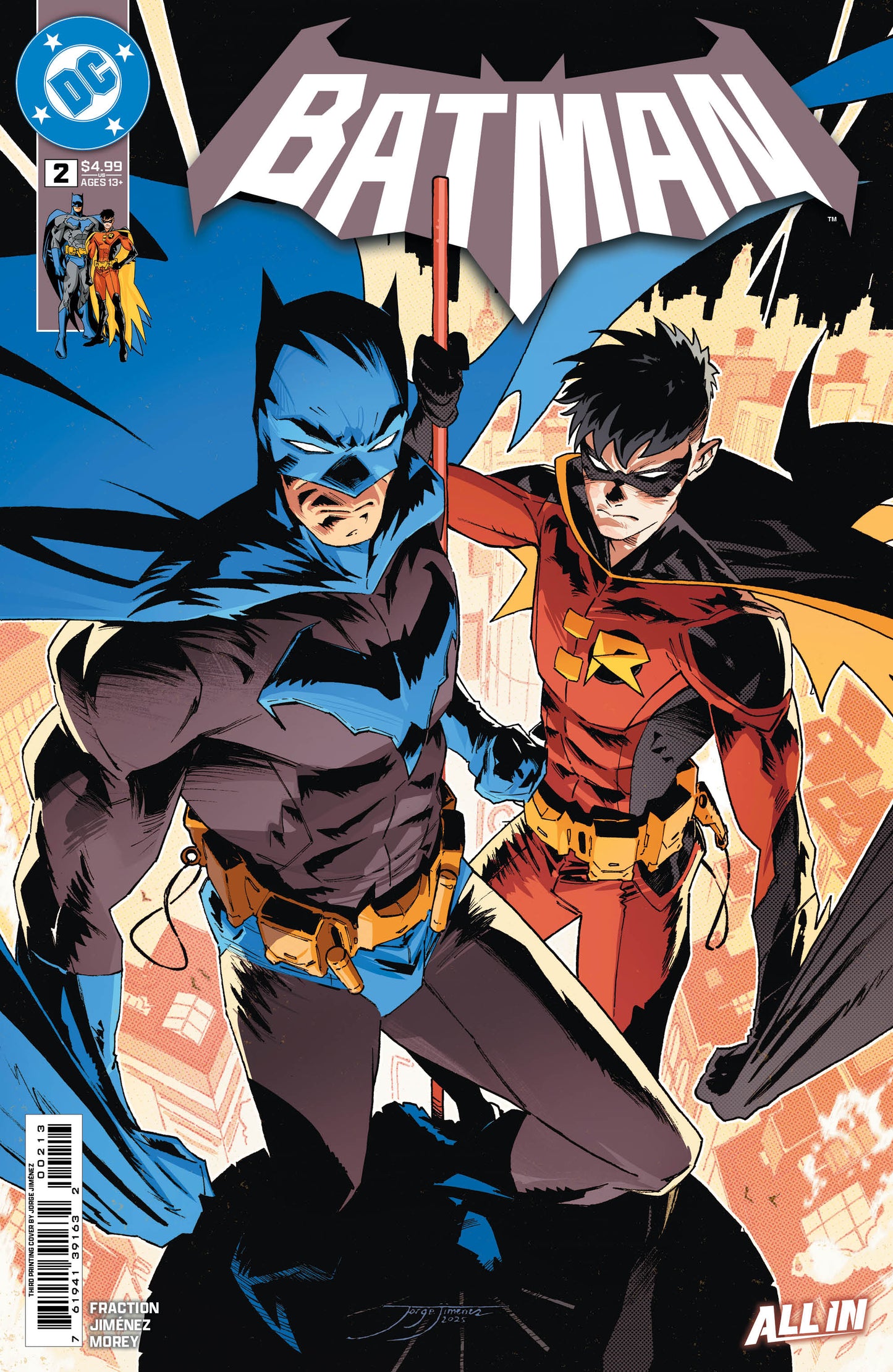 Batman #2 3rd Print A Jorge Jimenez Variant (02/04/2026) Dc - Golden Apple Comics