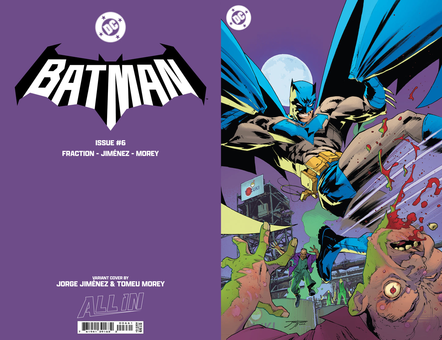 Batman #6 G Jorge Jimenez Foil Variant (02/04/2026) Dc - Golden Apple Comics