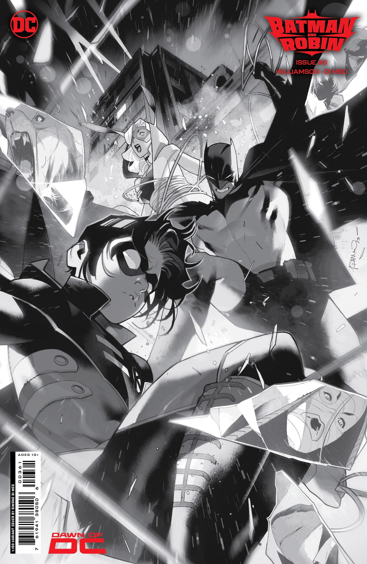 Batman And Robin #3 G 1:100 Simone Di Meo Card Stock Variant (11/14/2023) Dc - Golden Apple Comics