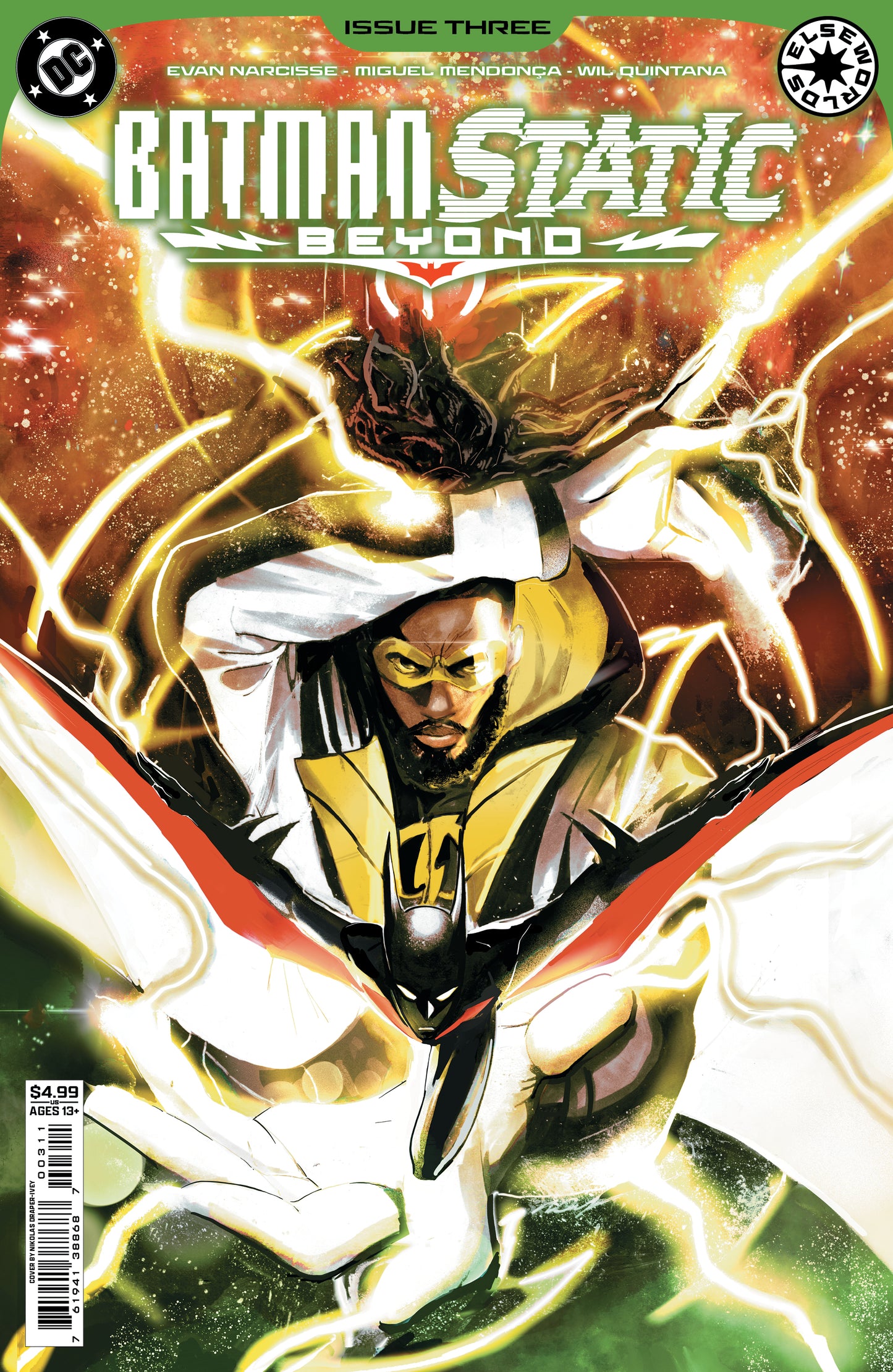 Batman Static Beyond #3 (Of 6) A Nikolas Draper-Ivey Evan Narcisse (02/04/2026) Dc