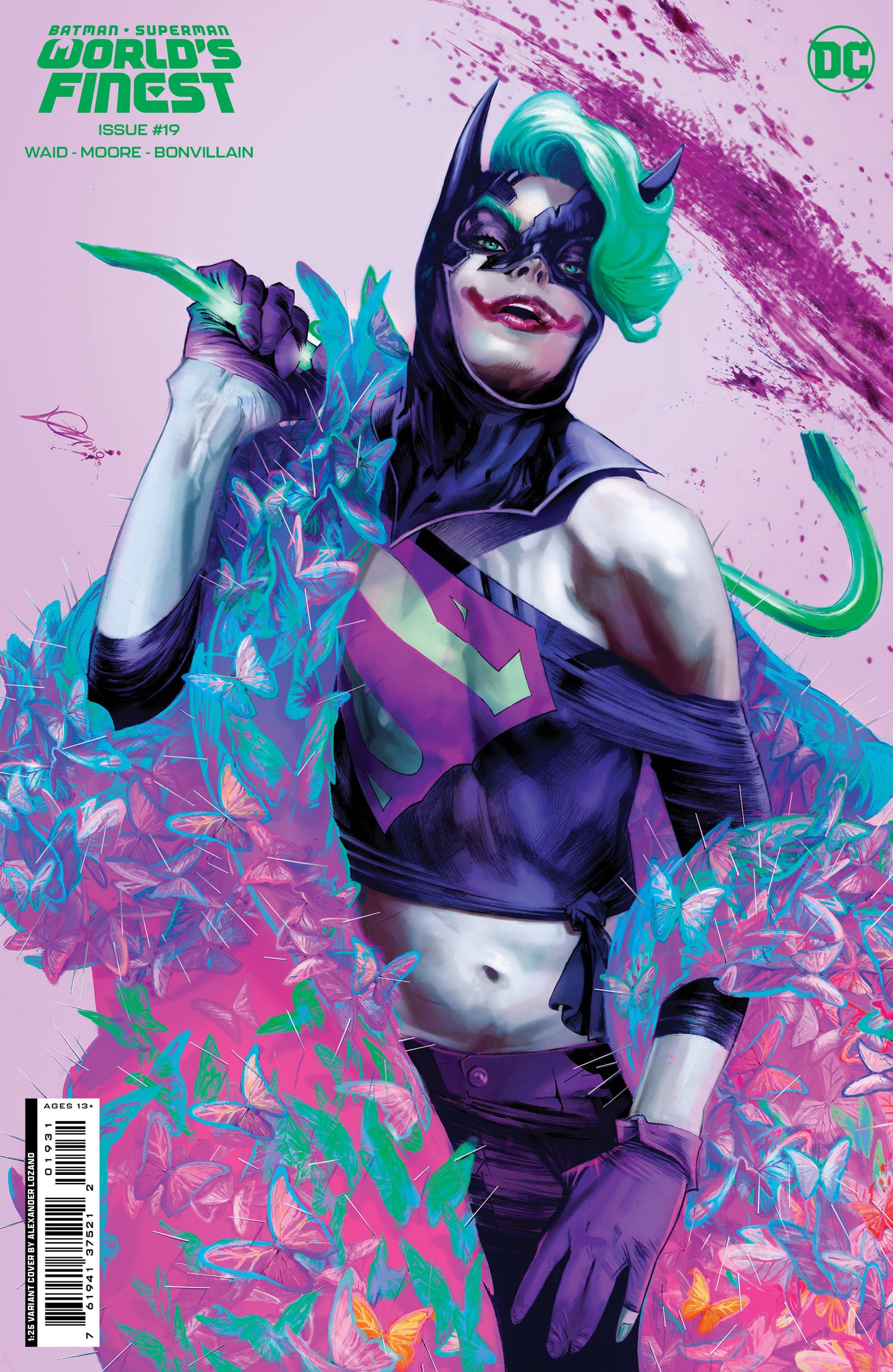 Batman Superman Worlds Finest #19 D 1:25 Alexander Lozano Variant (09/19/2023) Dc