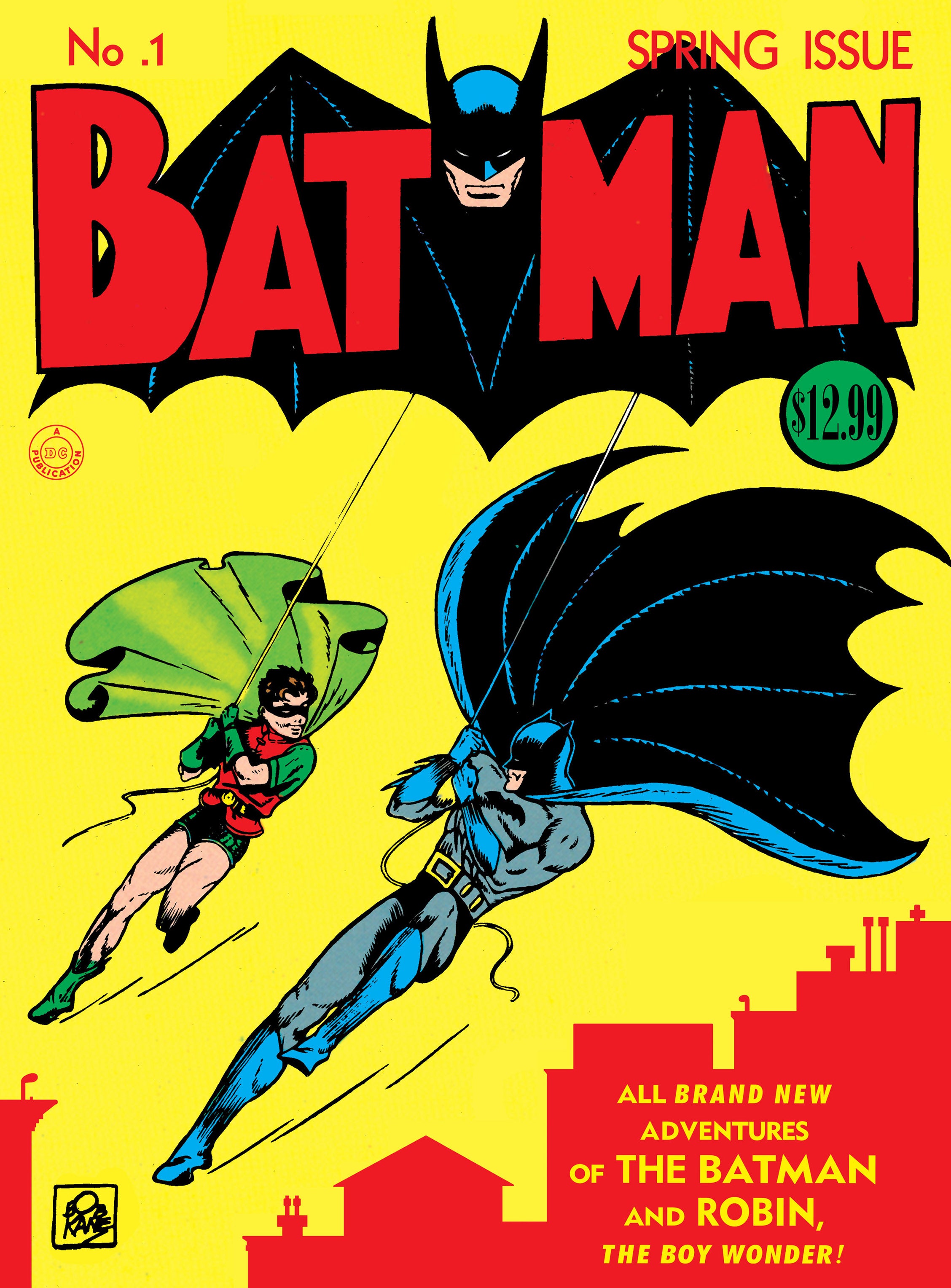 Batman (1940) #1 Facsimile Edition B Bob Kane Foil Variant (09/17/2025