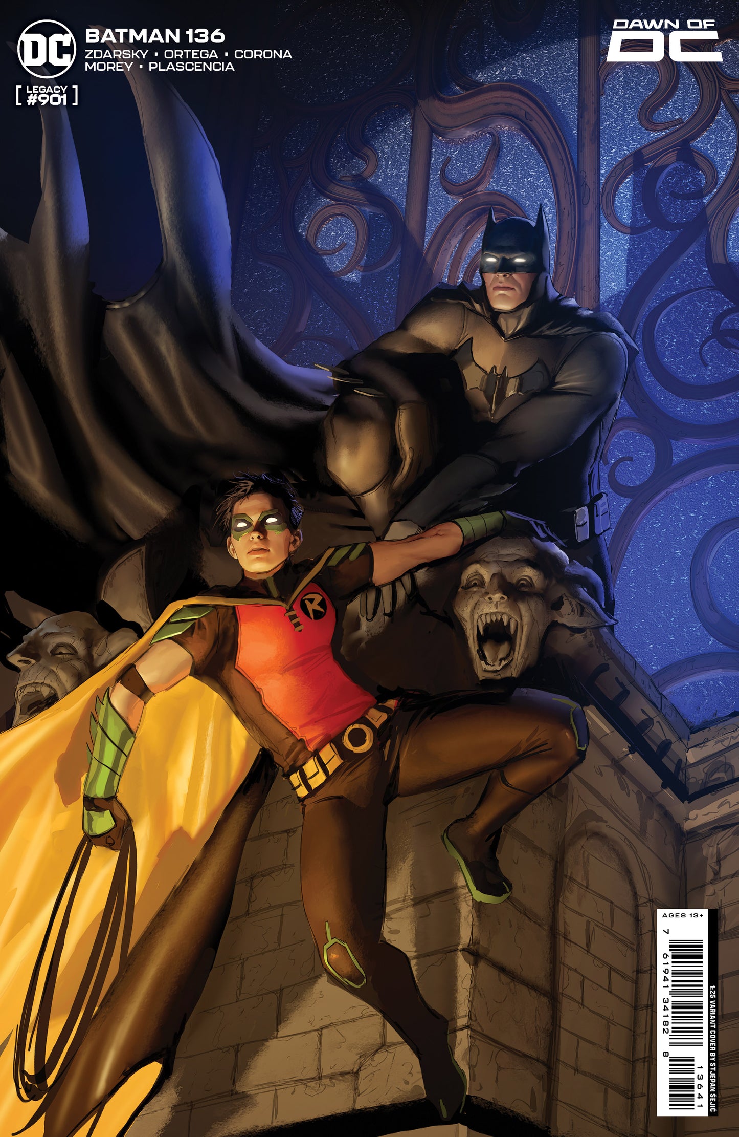 Batman #136 F 1:25 Stjepan Sejic Card Stock Variant (06/06/2023) Dc - Golden Apple Comics