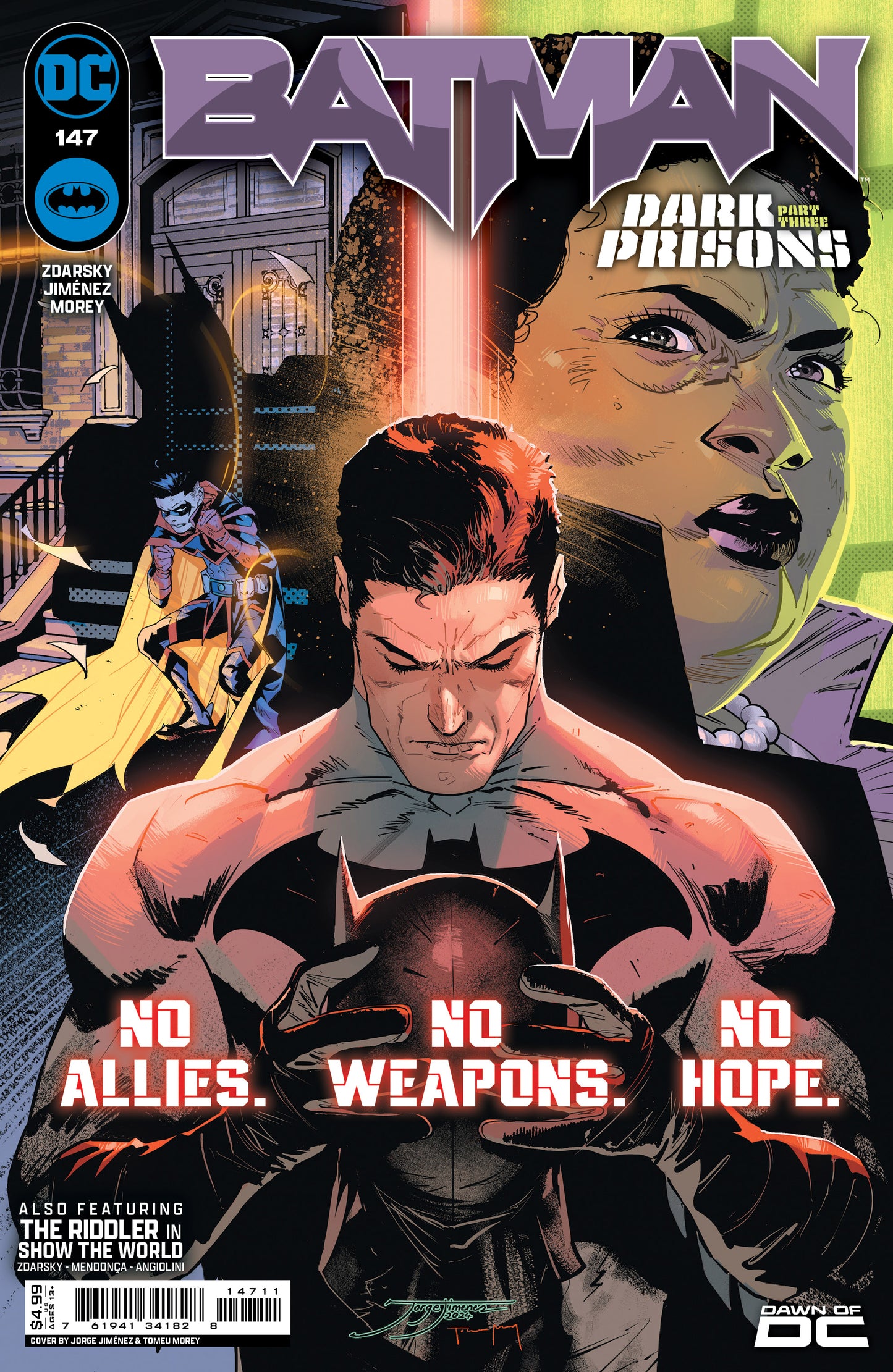 Batman #147 A Jorge Jimenez Chip Zdarsky (05/07/2024) Dc