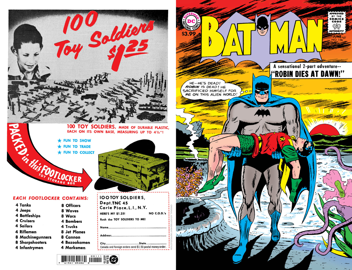 Batman #156 Facsimile Edition A Sheldon Moldoff (07/08/2026) Dc
