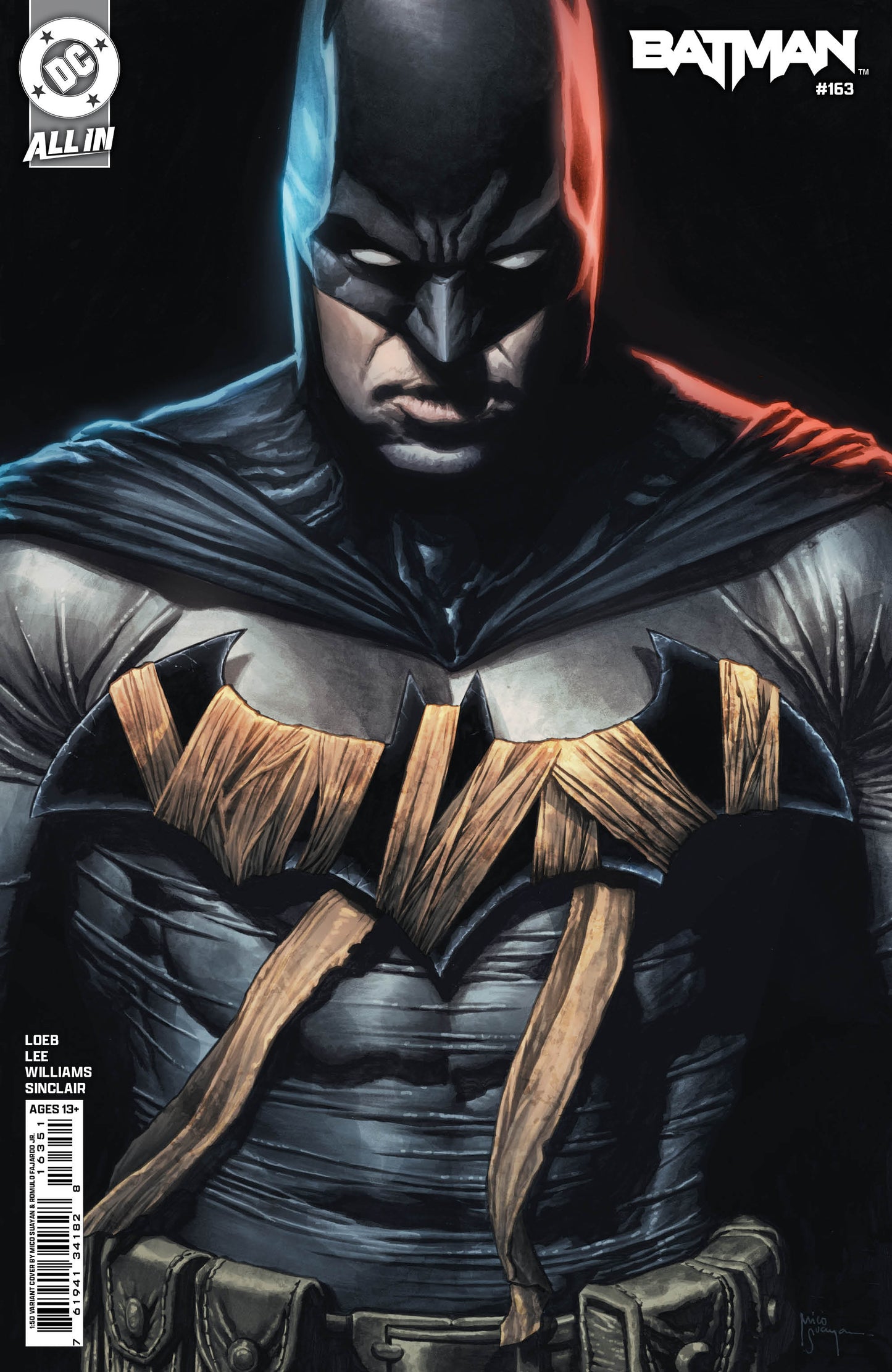 Batman #163 O 1:50 Mico Suayan Variant (05/27/2026) Dc - Golden Apple Comics